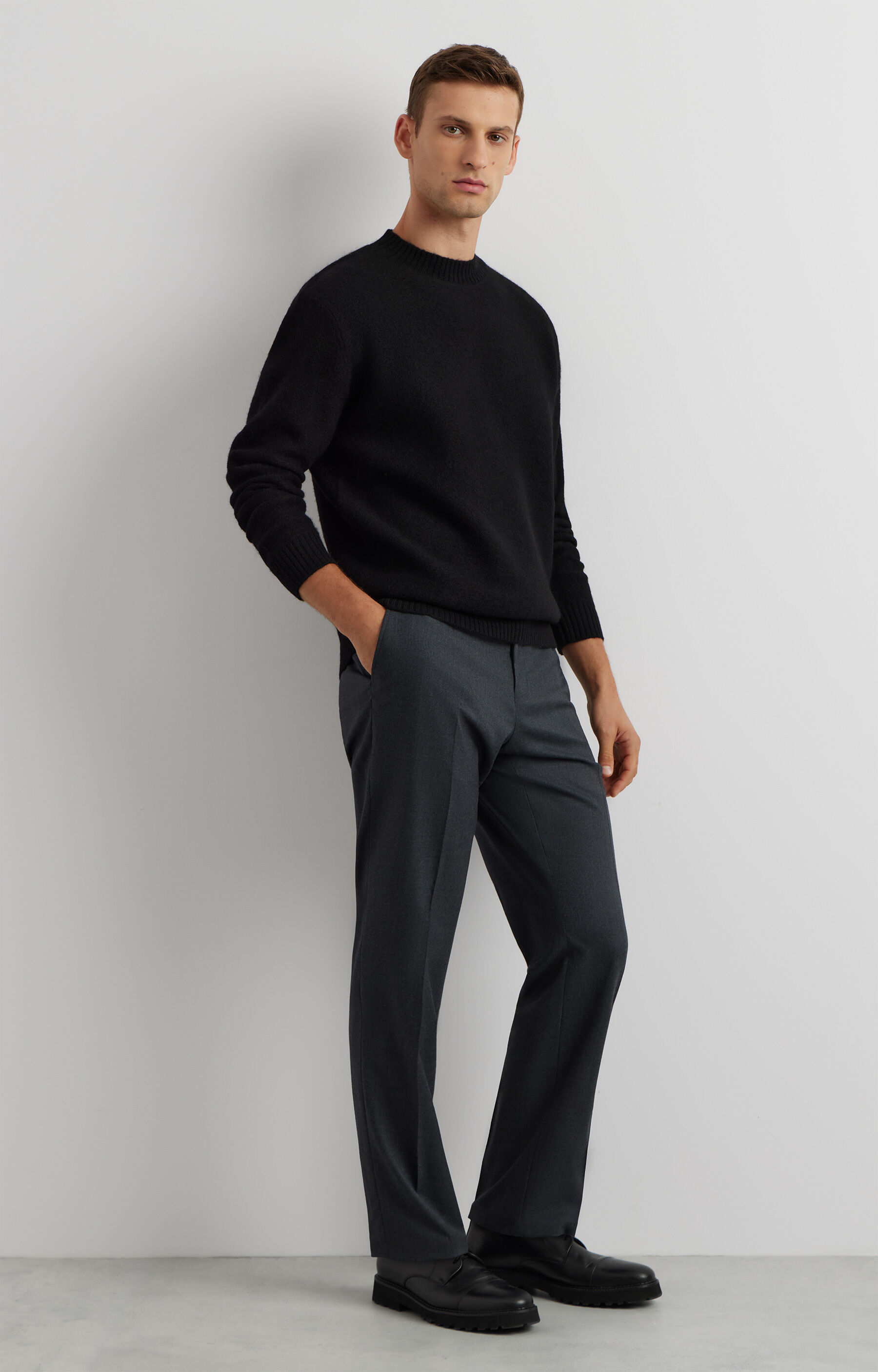 Sweter round neck - 3