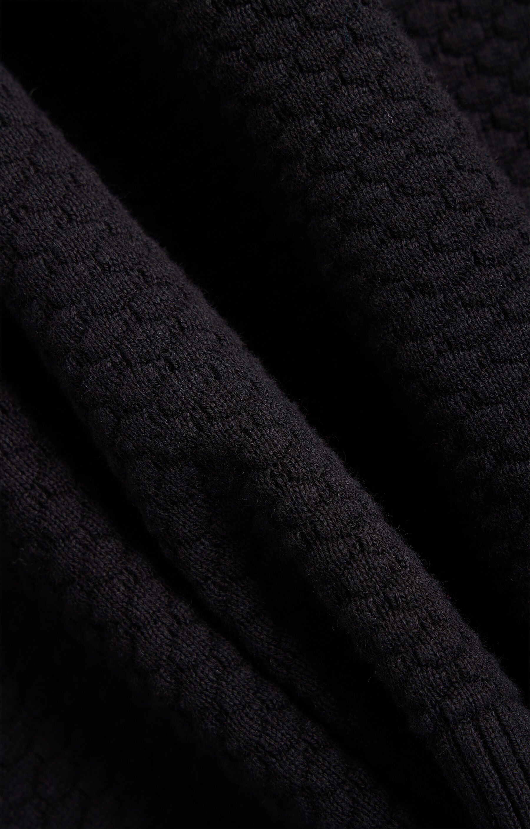 Geometryczny sweter round neck - 5