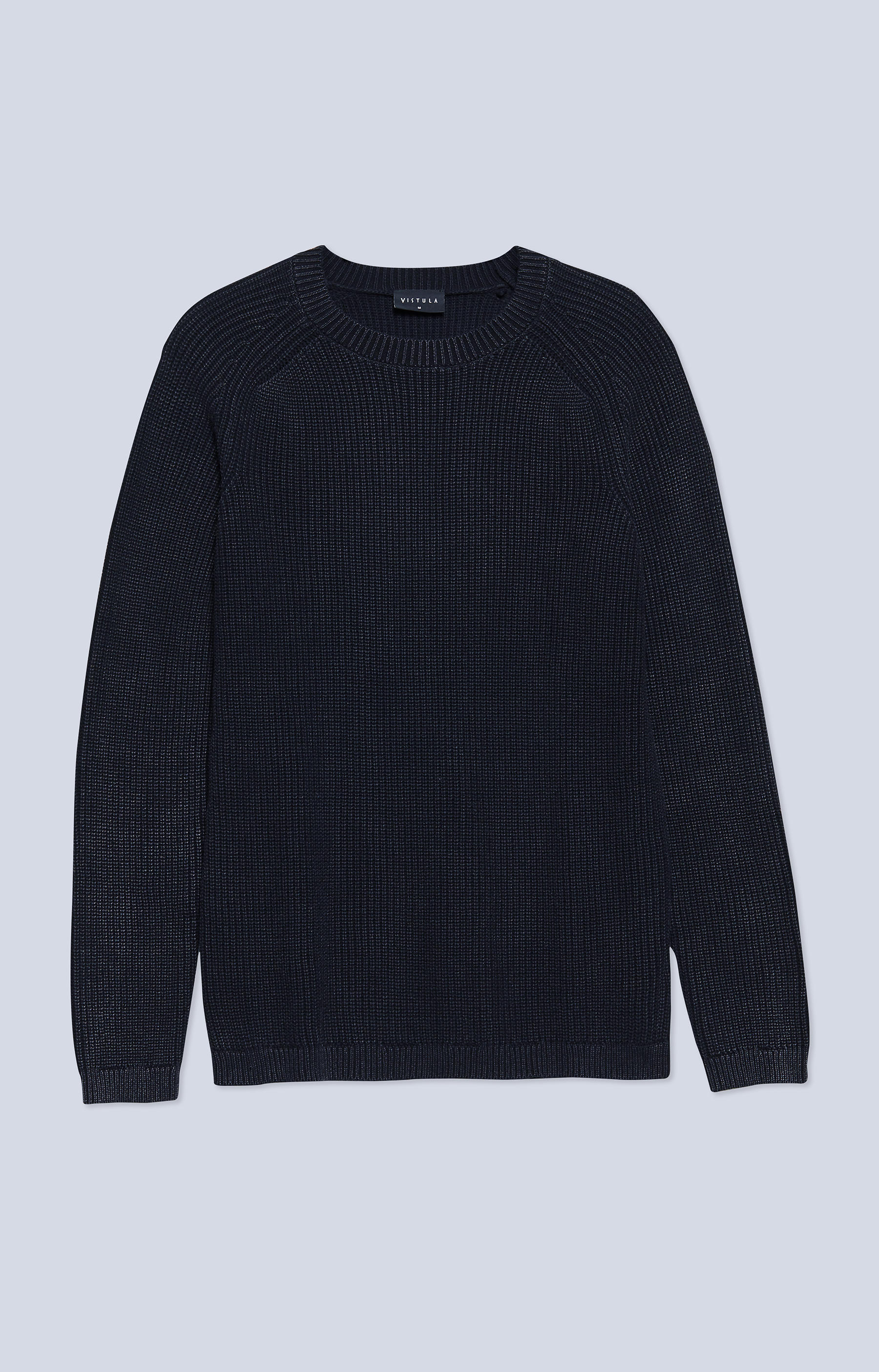 Bawełniany sweter round-neck - 4