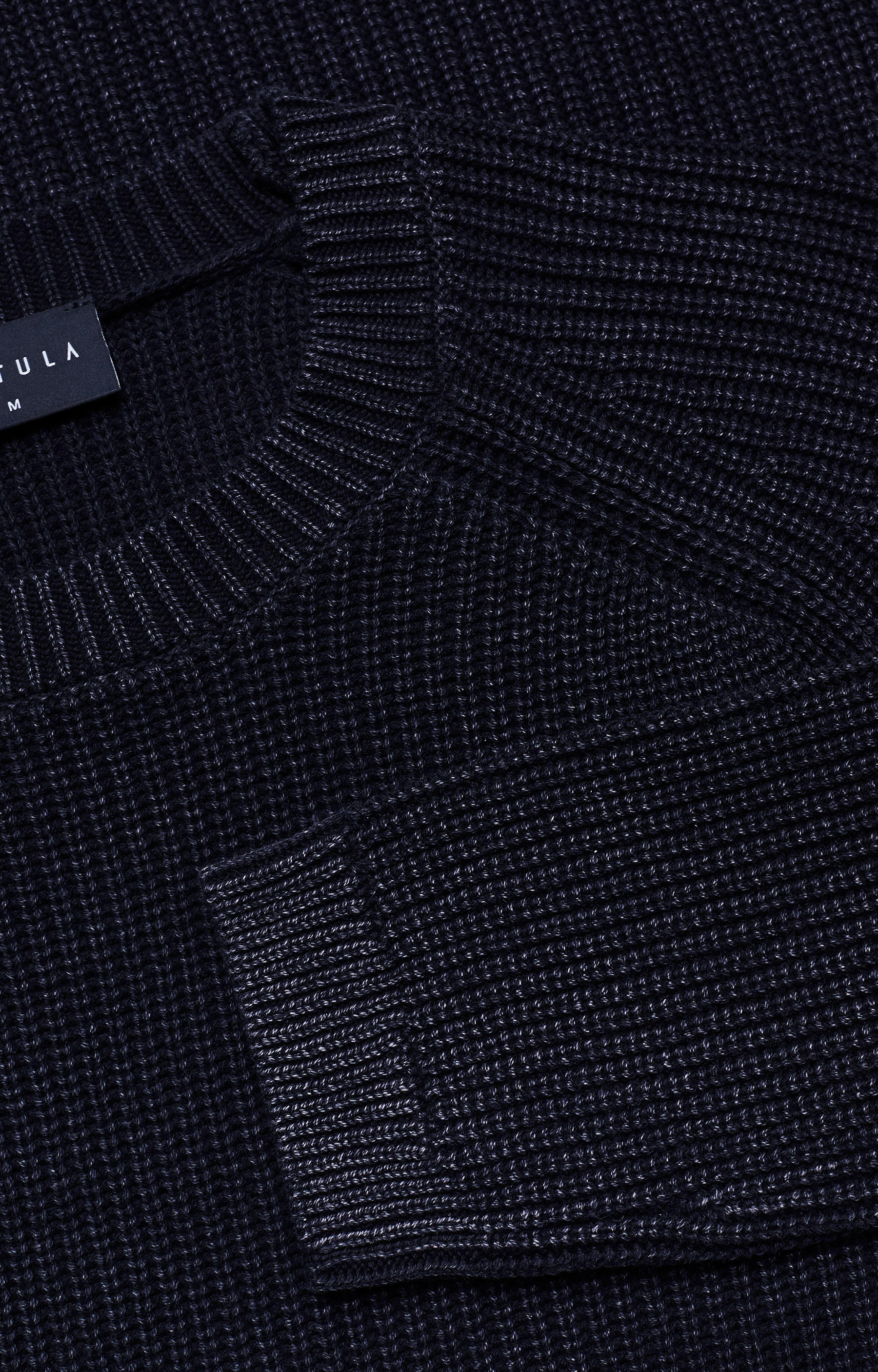 Bawełniany sweter round-neck - 5
