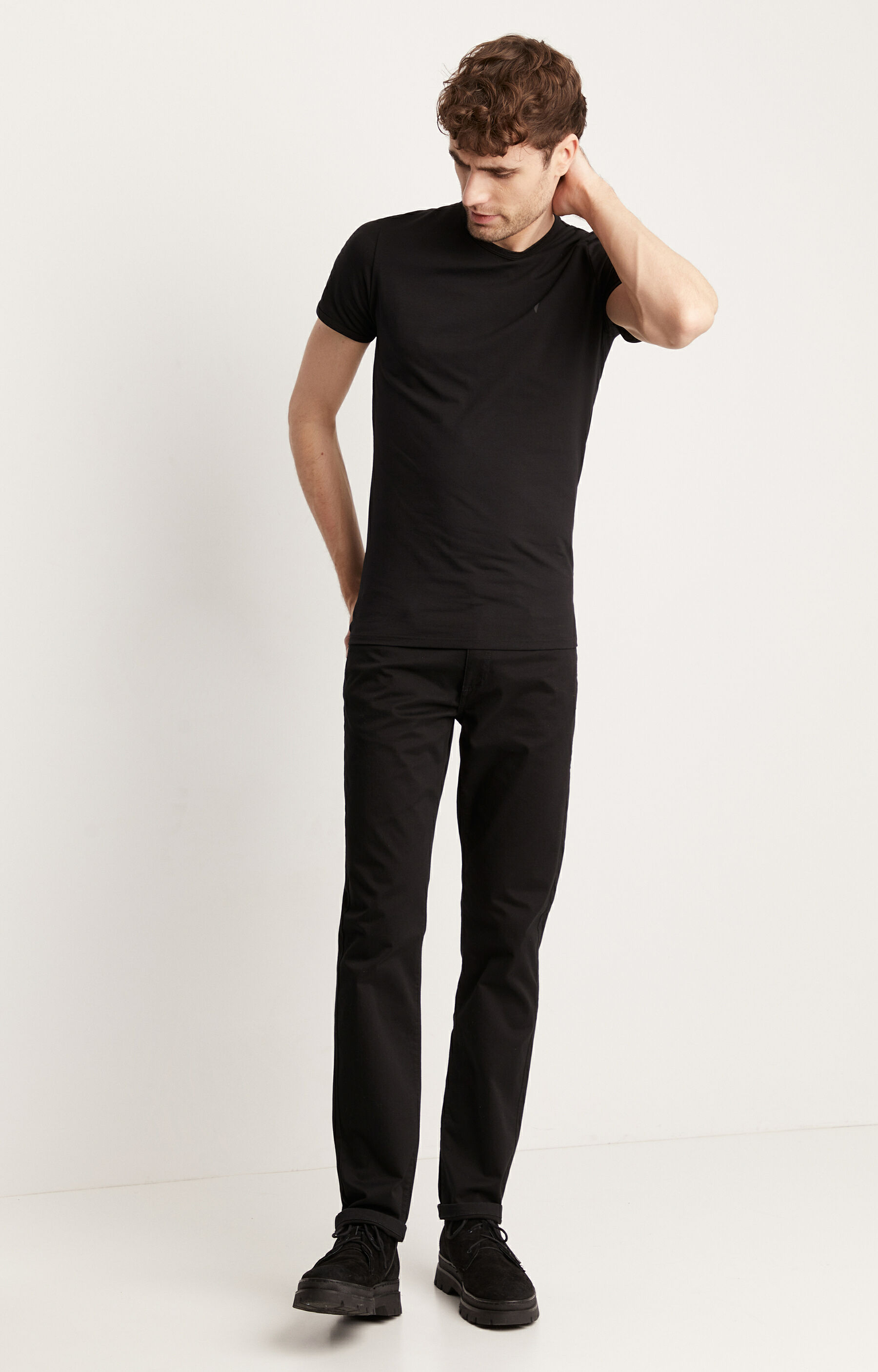 T-shirt basic dopasowany