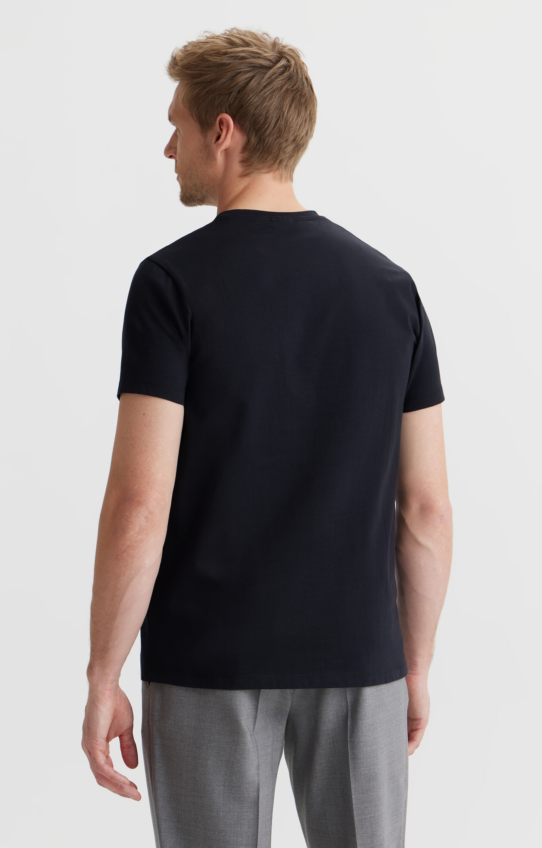 Gładki t-shirt - 3