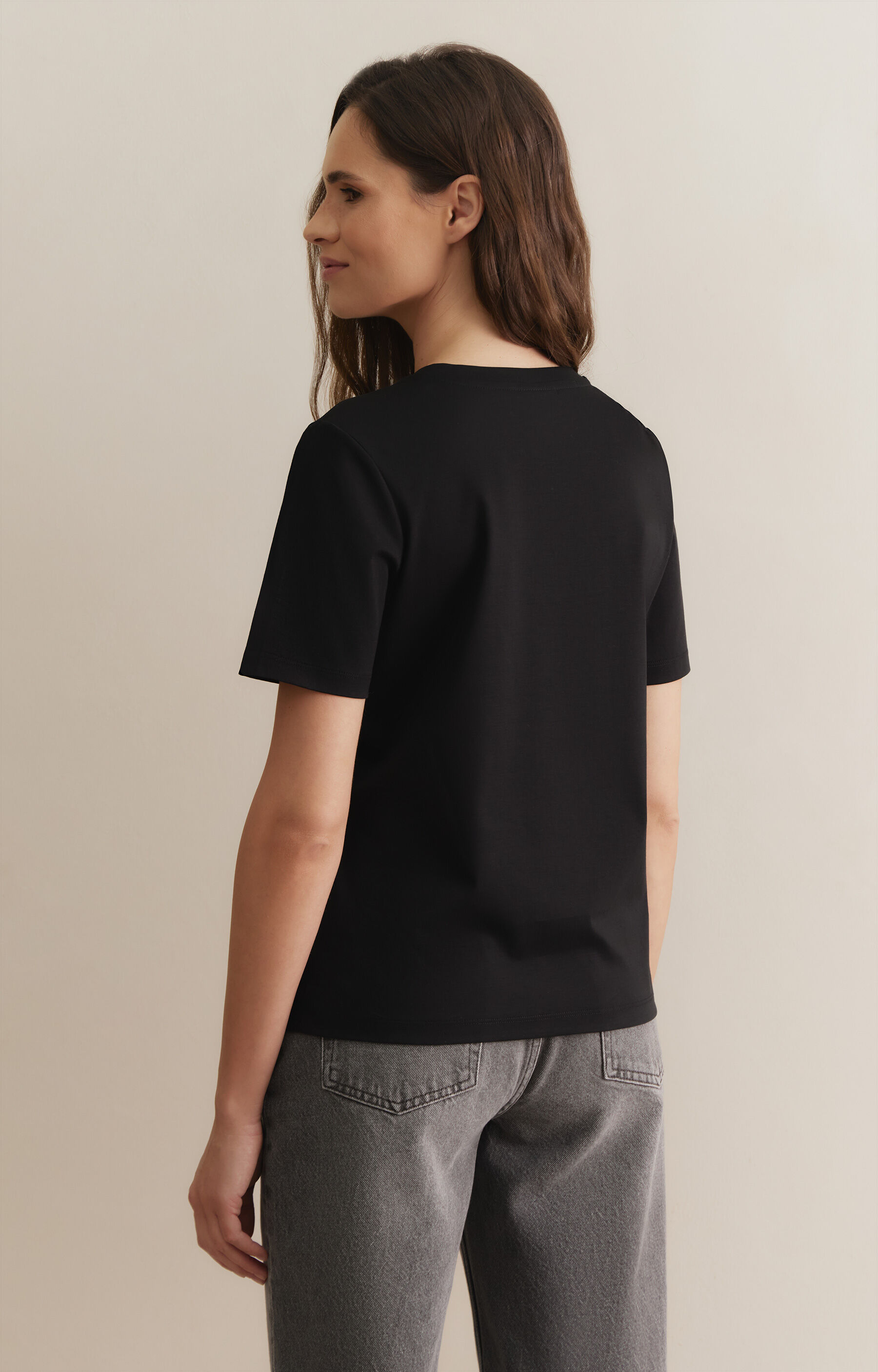 T-shirt slim v-neck - 3