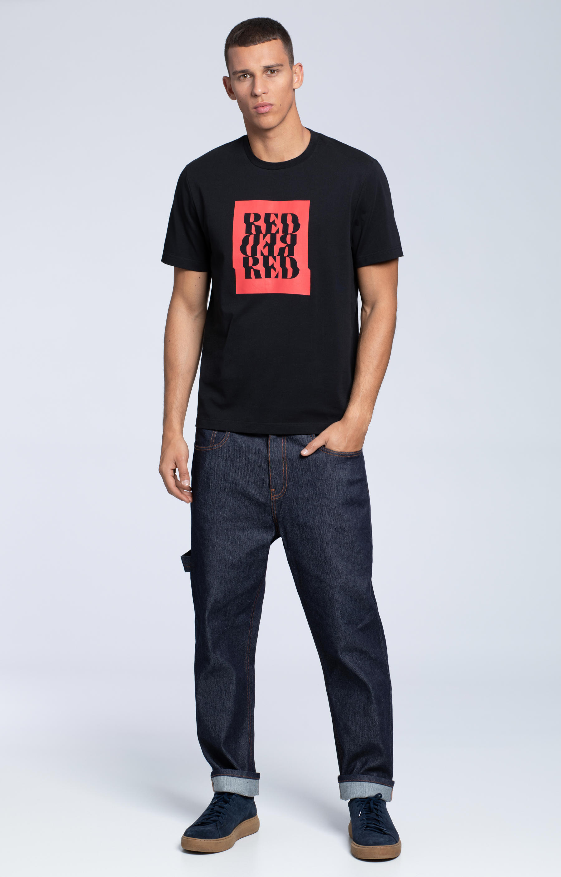 T-shirt z motywem graficznym