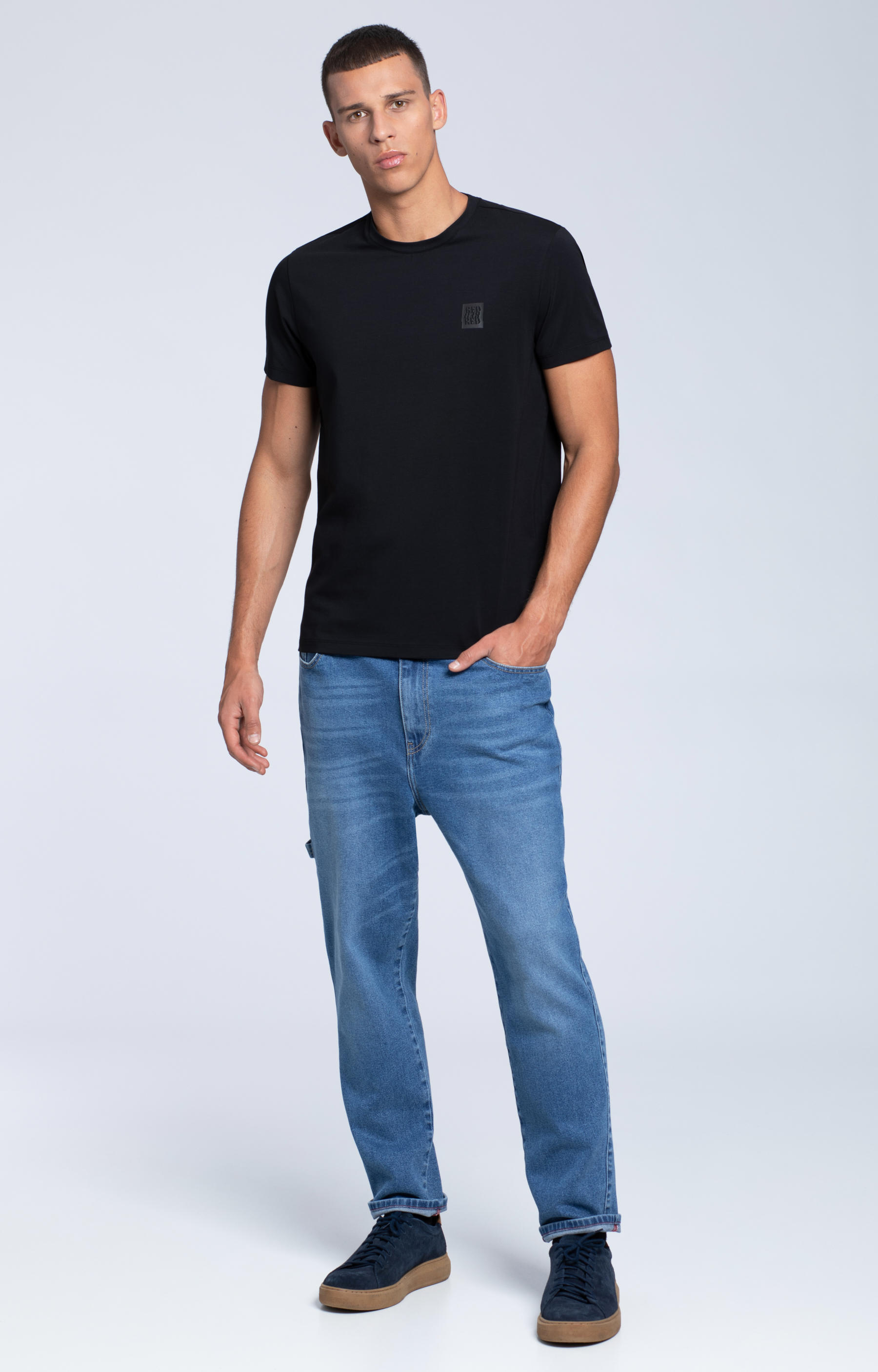 T-shirt z bawełny pima