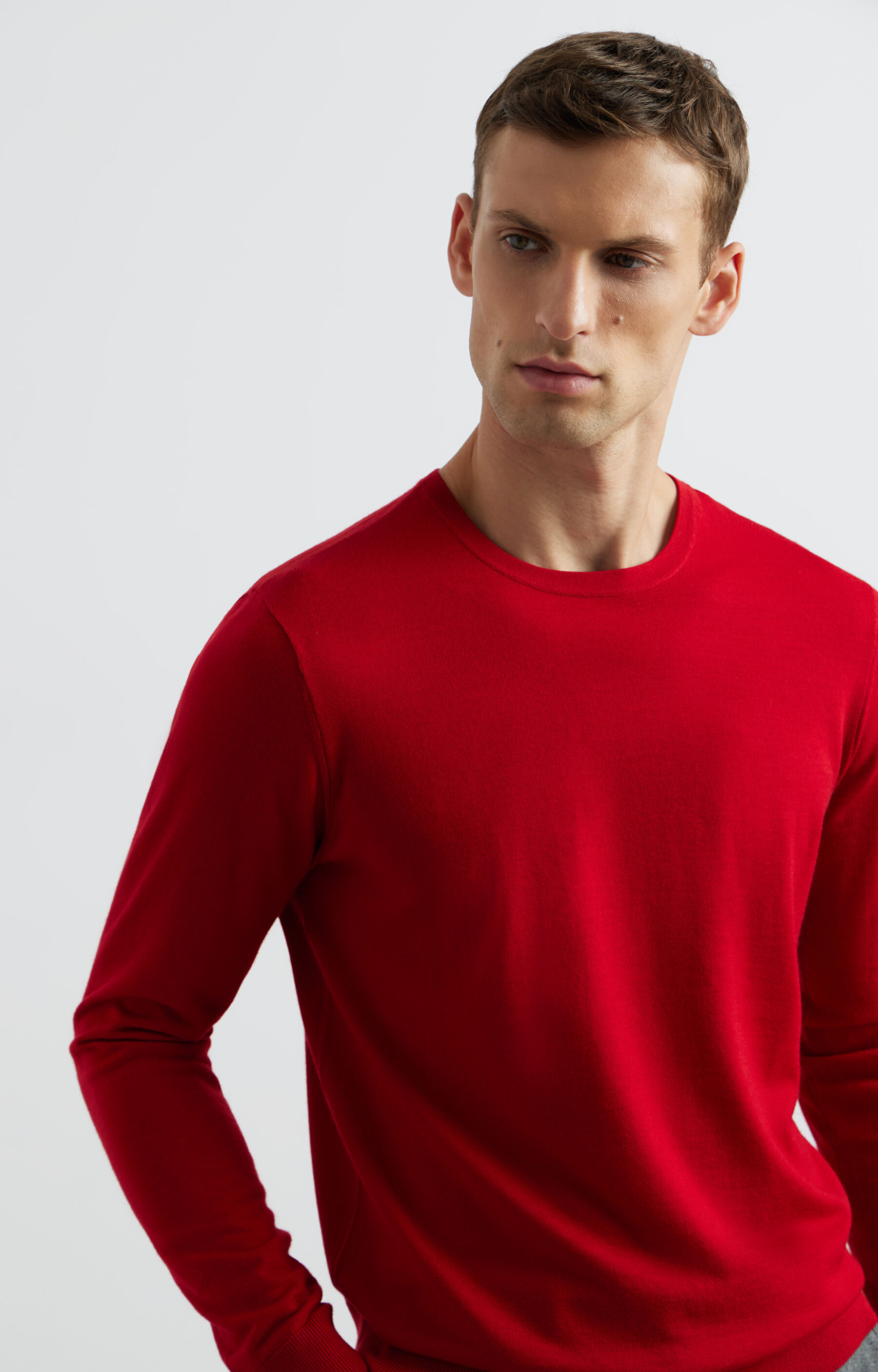 Gładki sweter - 5