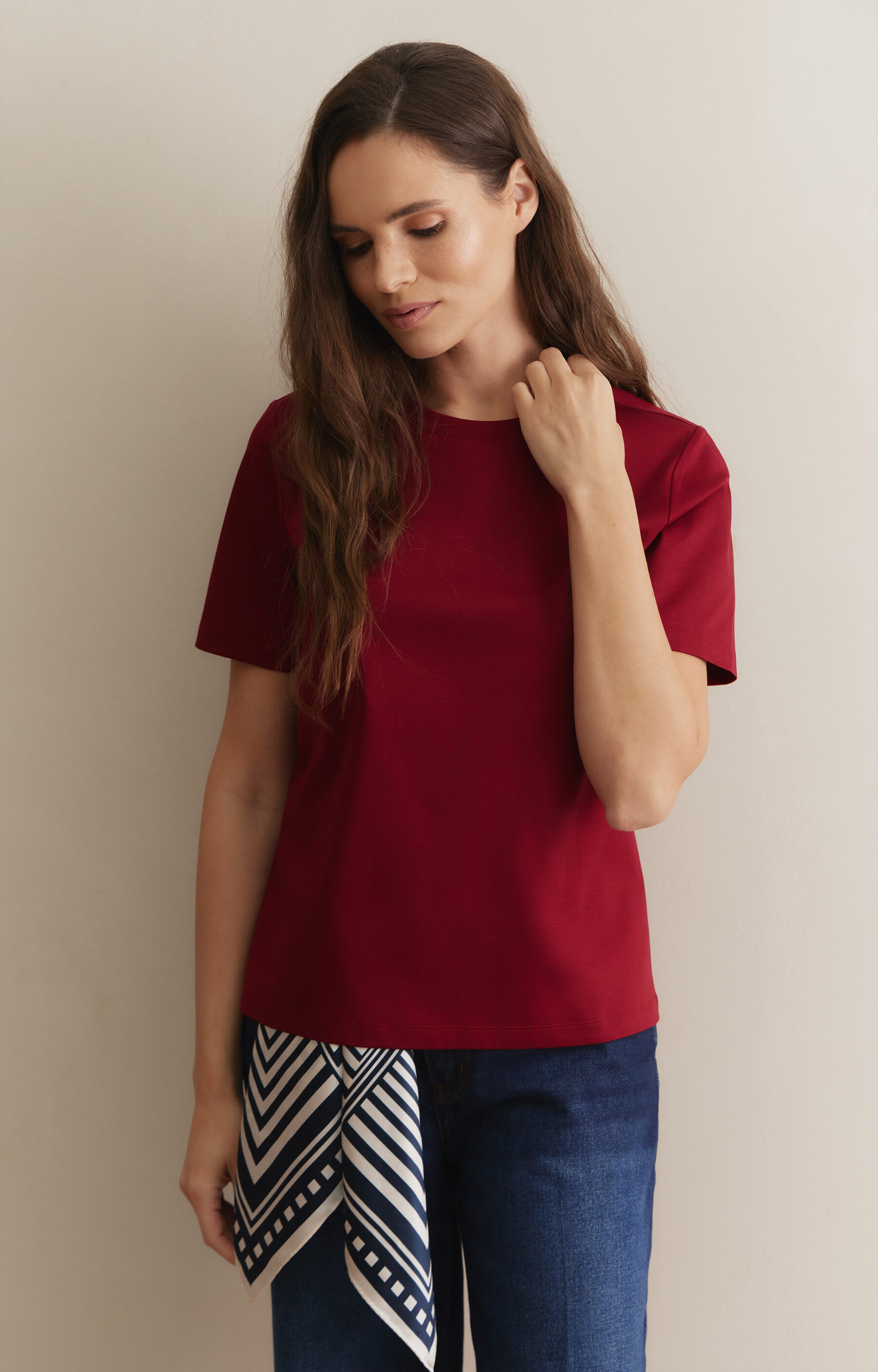 T-shirt slim round neck - 4