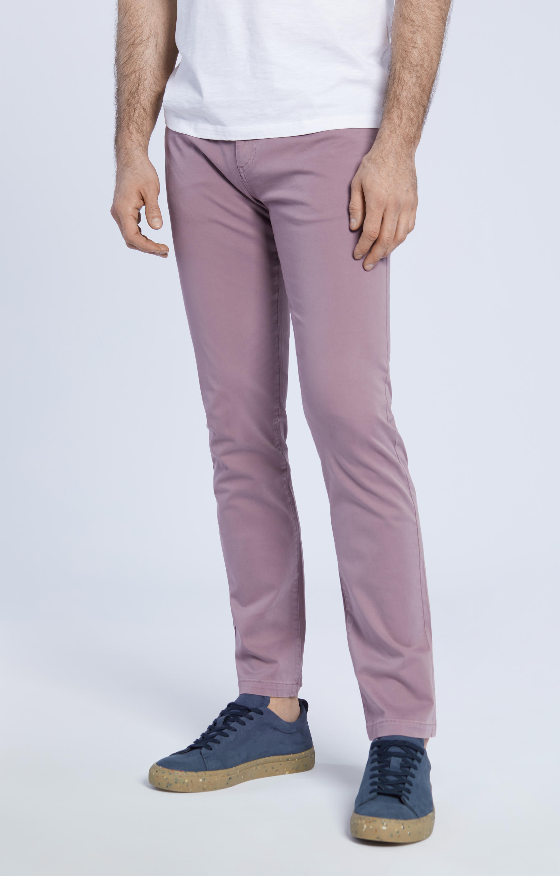 Bawełniane spodnie 5-pockets - 2