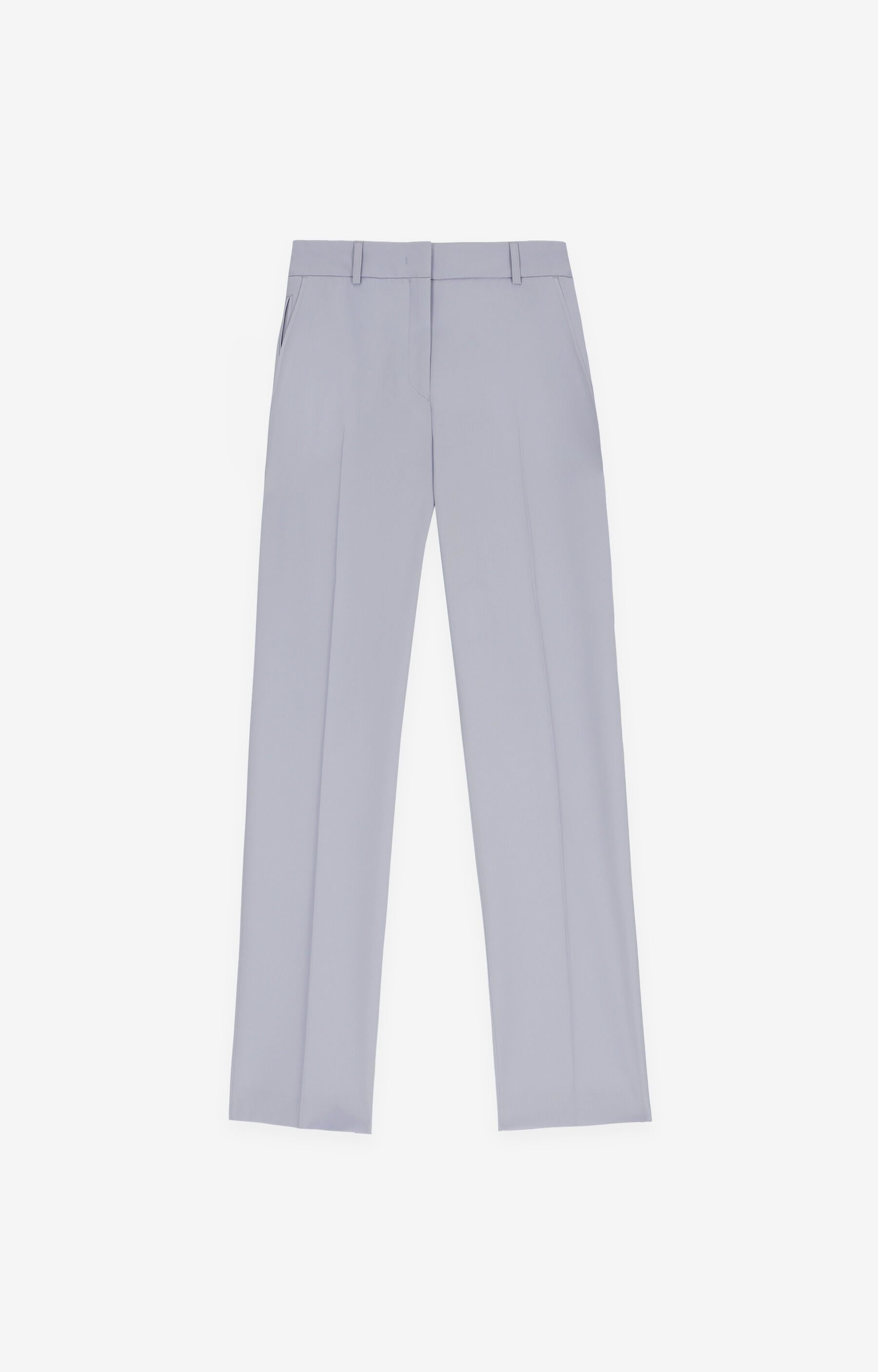 Wełniane spodnie wide leg - 2