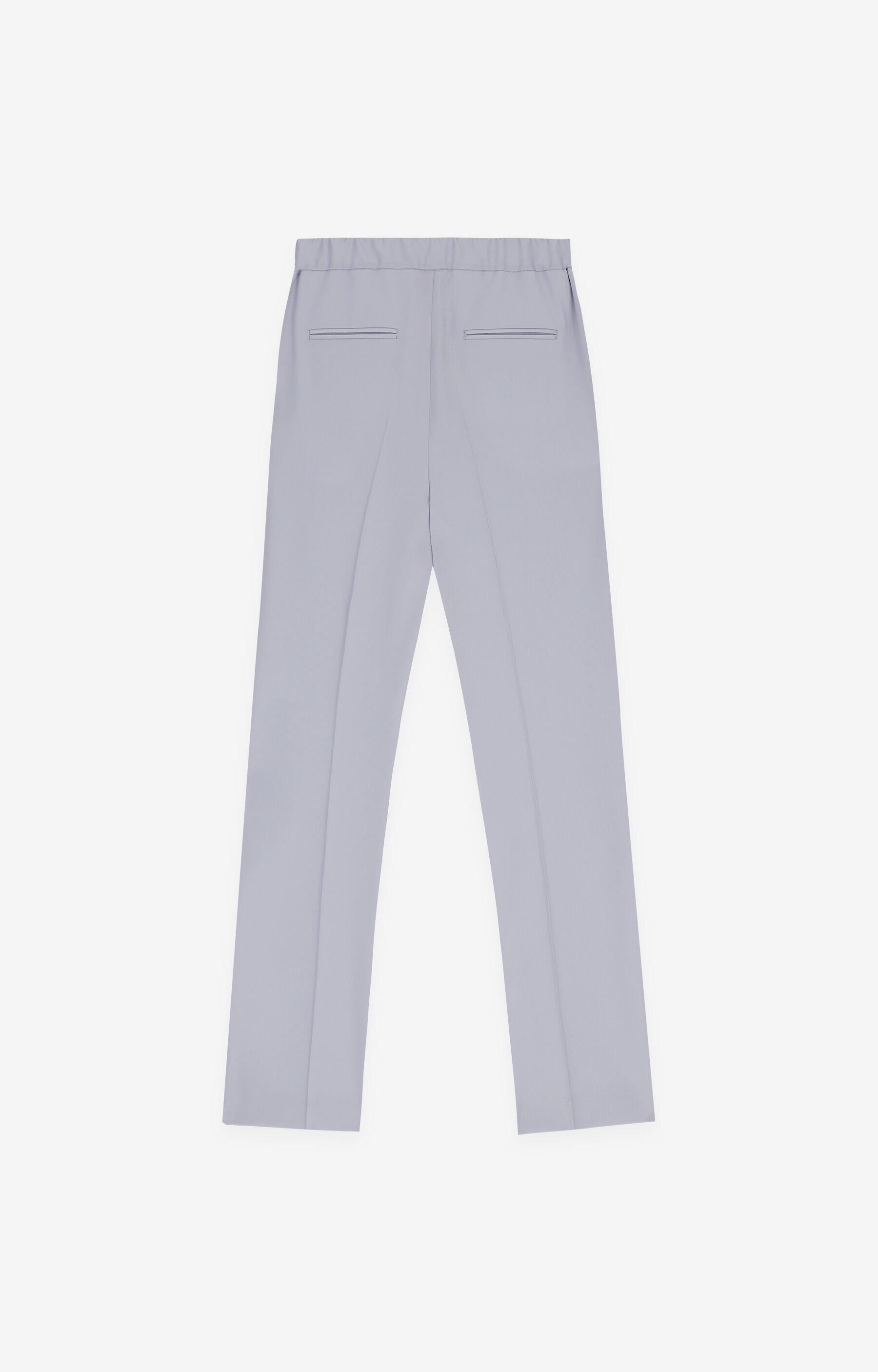 Wełniane spodnie wide leg - 5