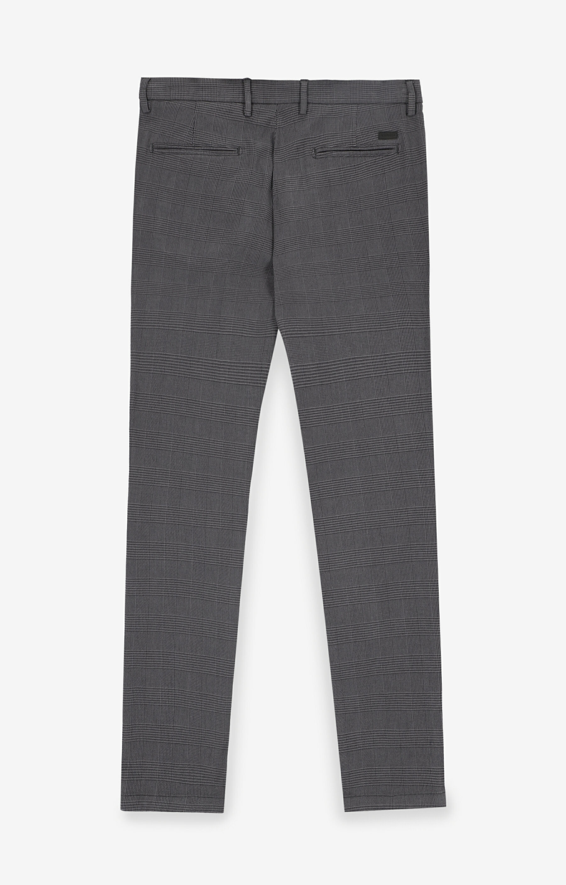 Chinosy slim fit w kratę - 6