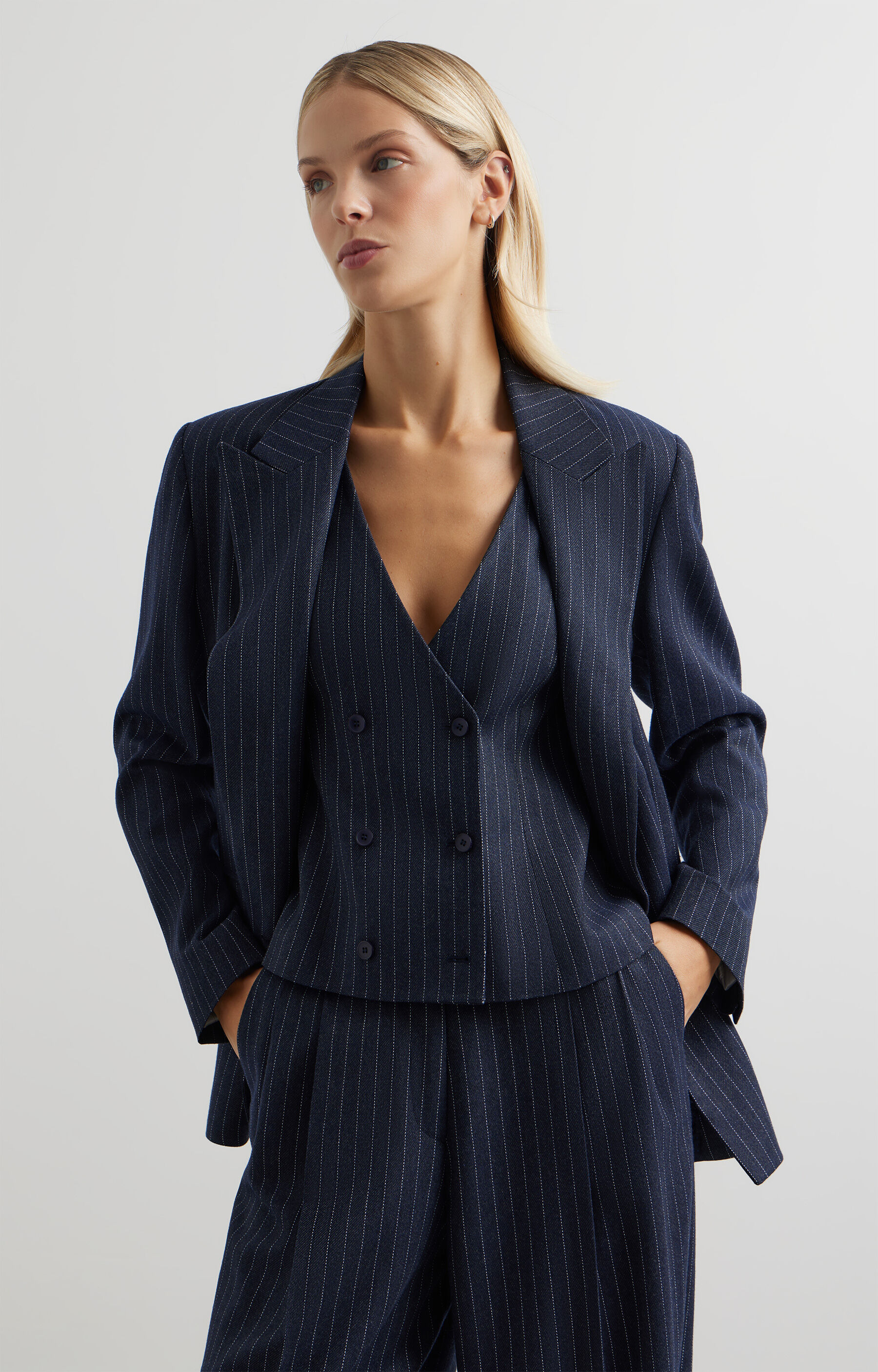 Kamizelka slim do garnituru - Mix&Match - 6