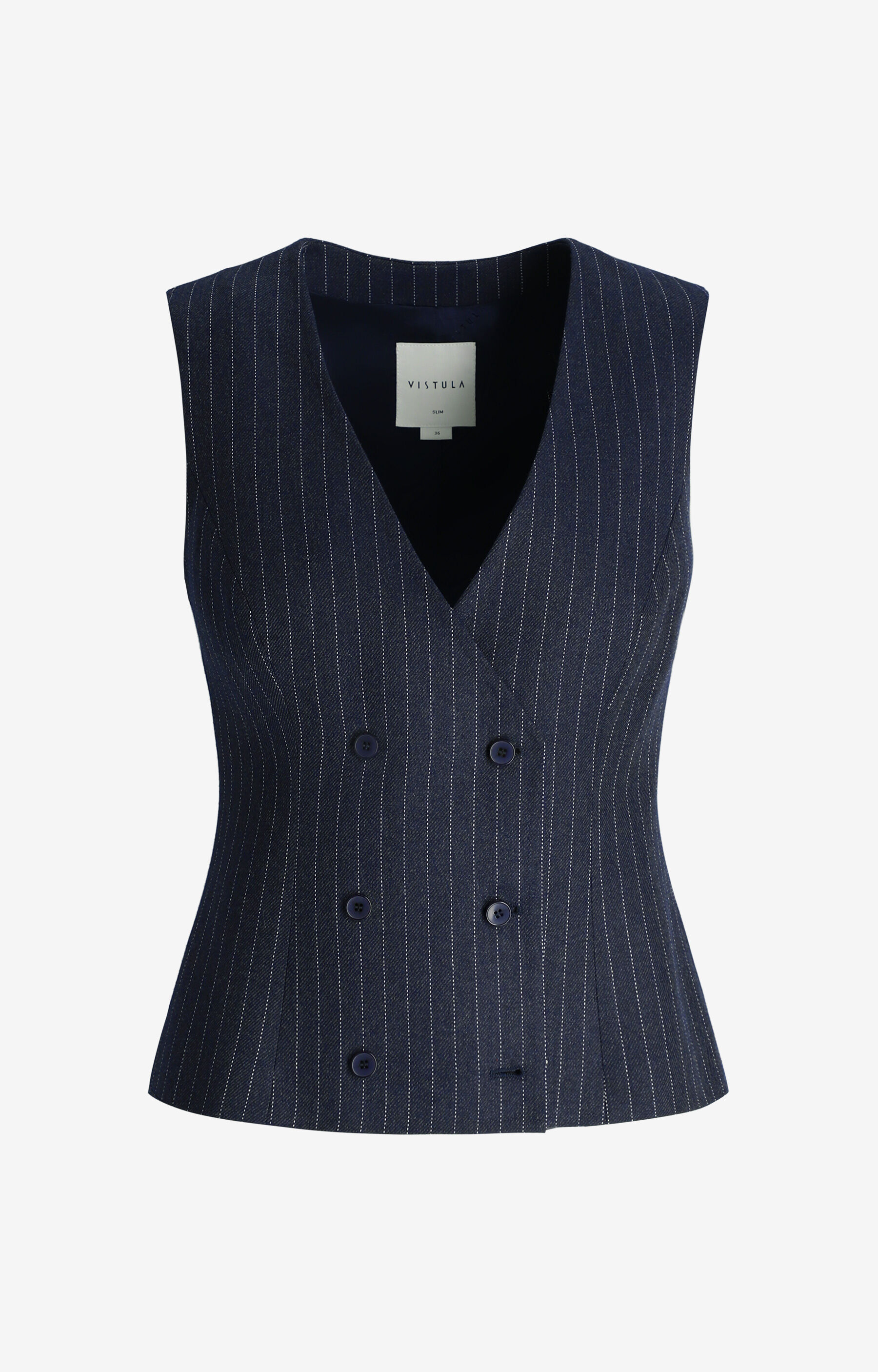 Kamizelka slim do garnituru - Mix&Match - 2