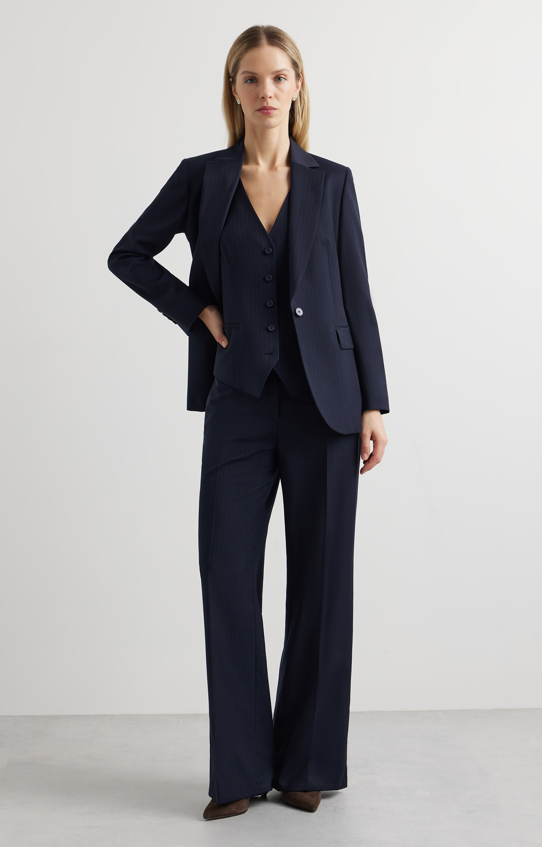 Kamizelka slim do garnituru - Mix&Match - 7