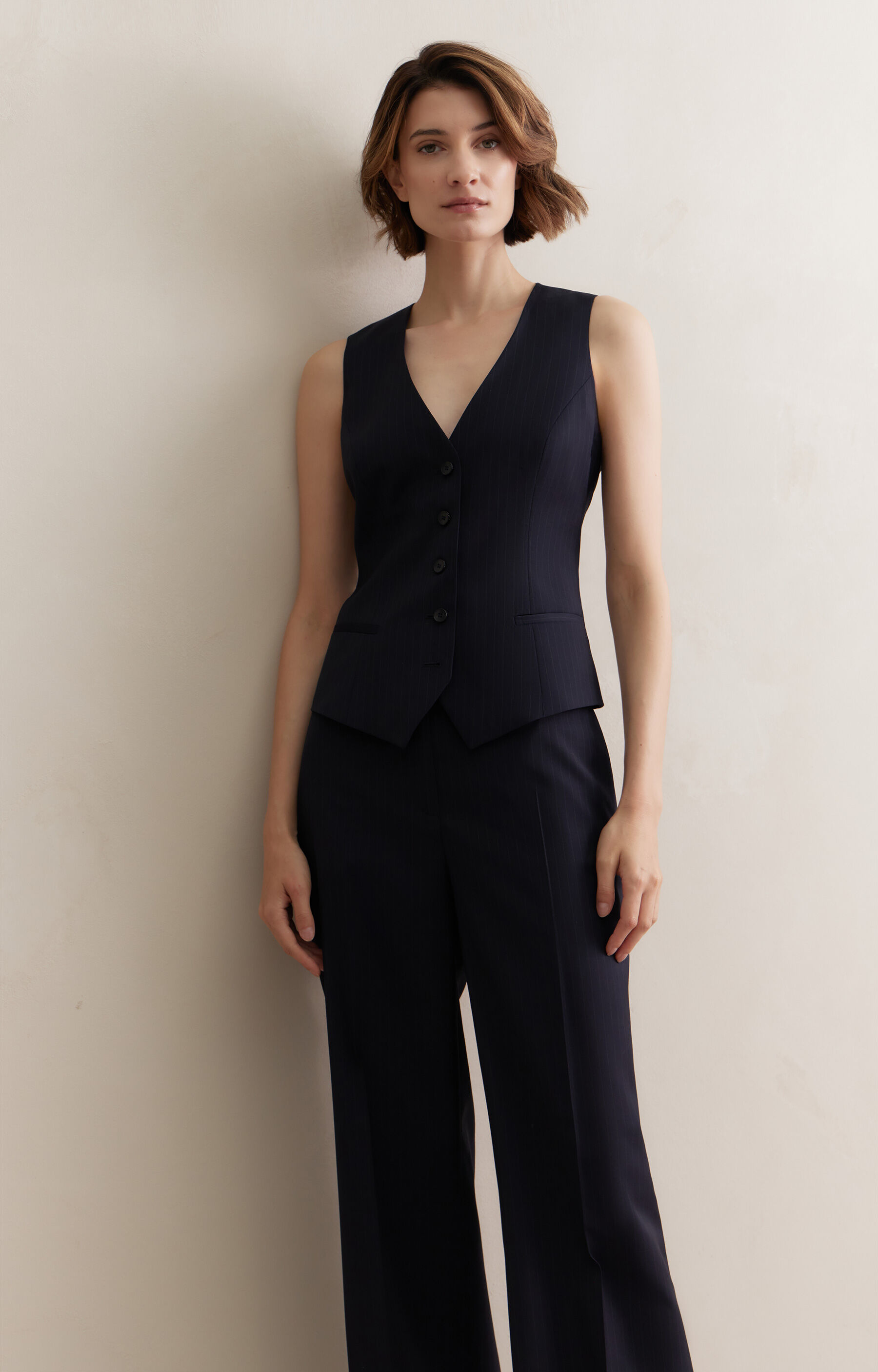 Kamizelka slim do garnituru - Mix&Match - 6