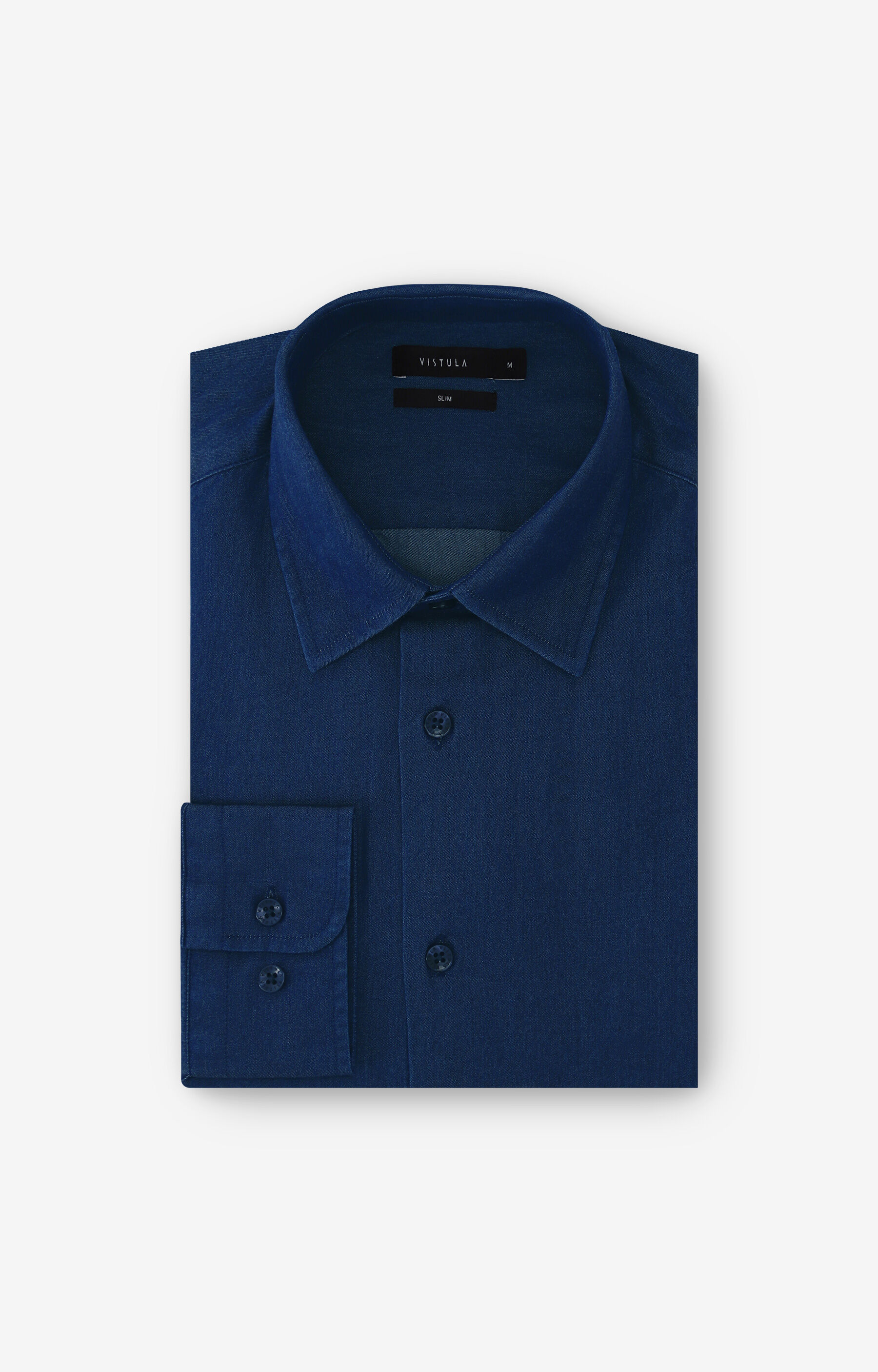 Jeansowa koszula slim - 2