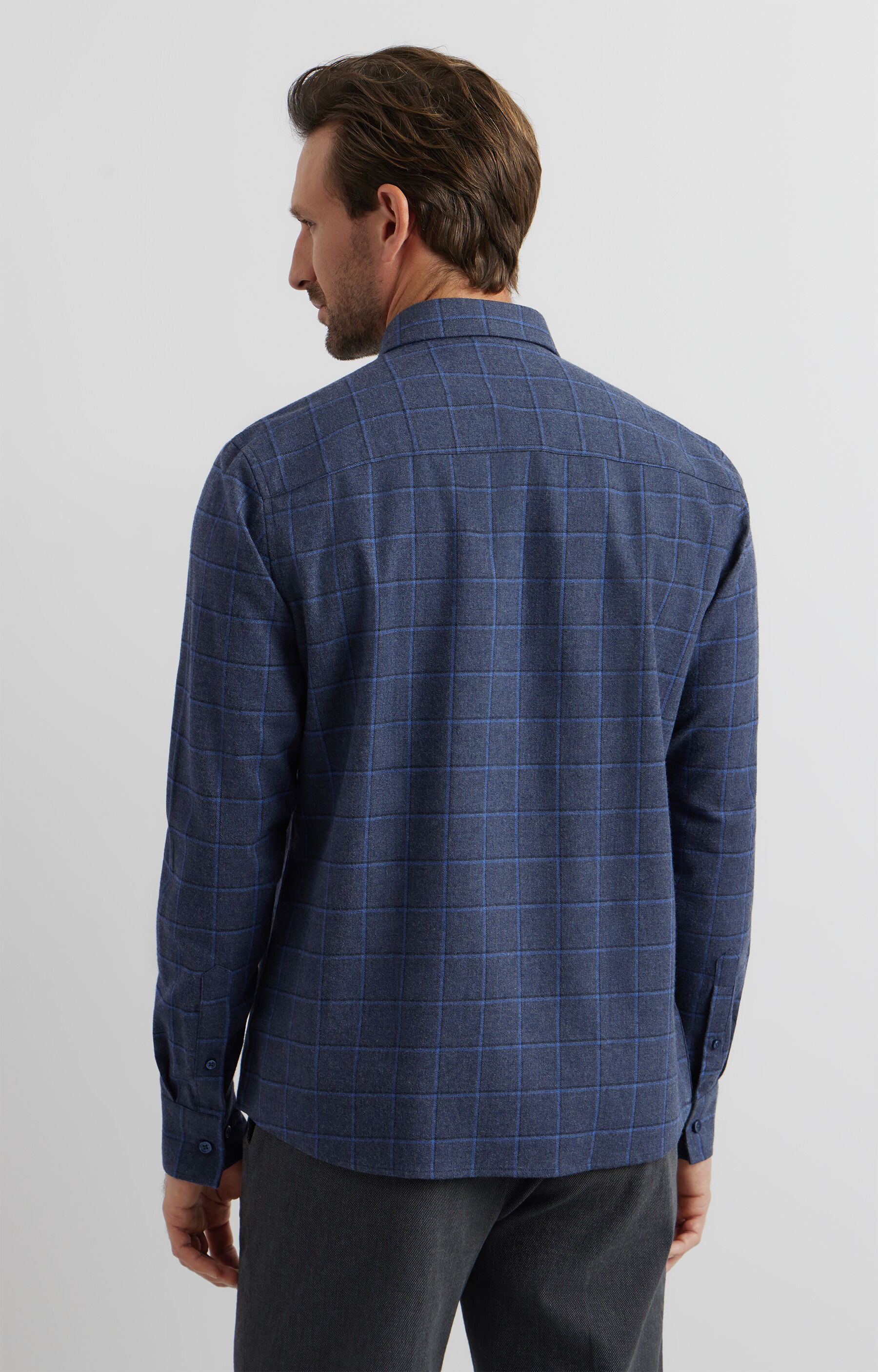 Koszula regular w kratę - 4