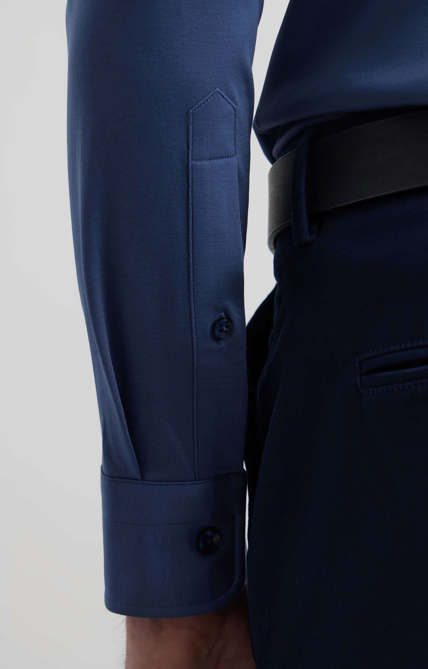 Dzianinowa koszula slim - 6