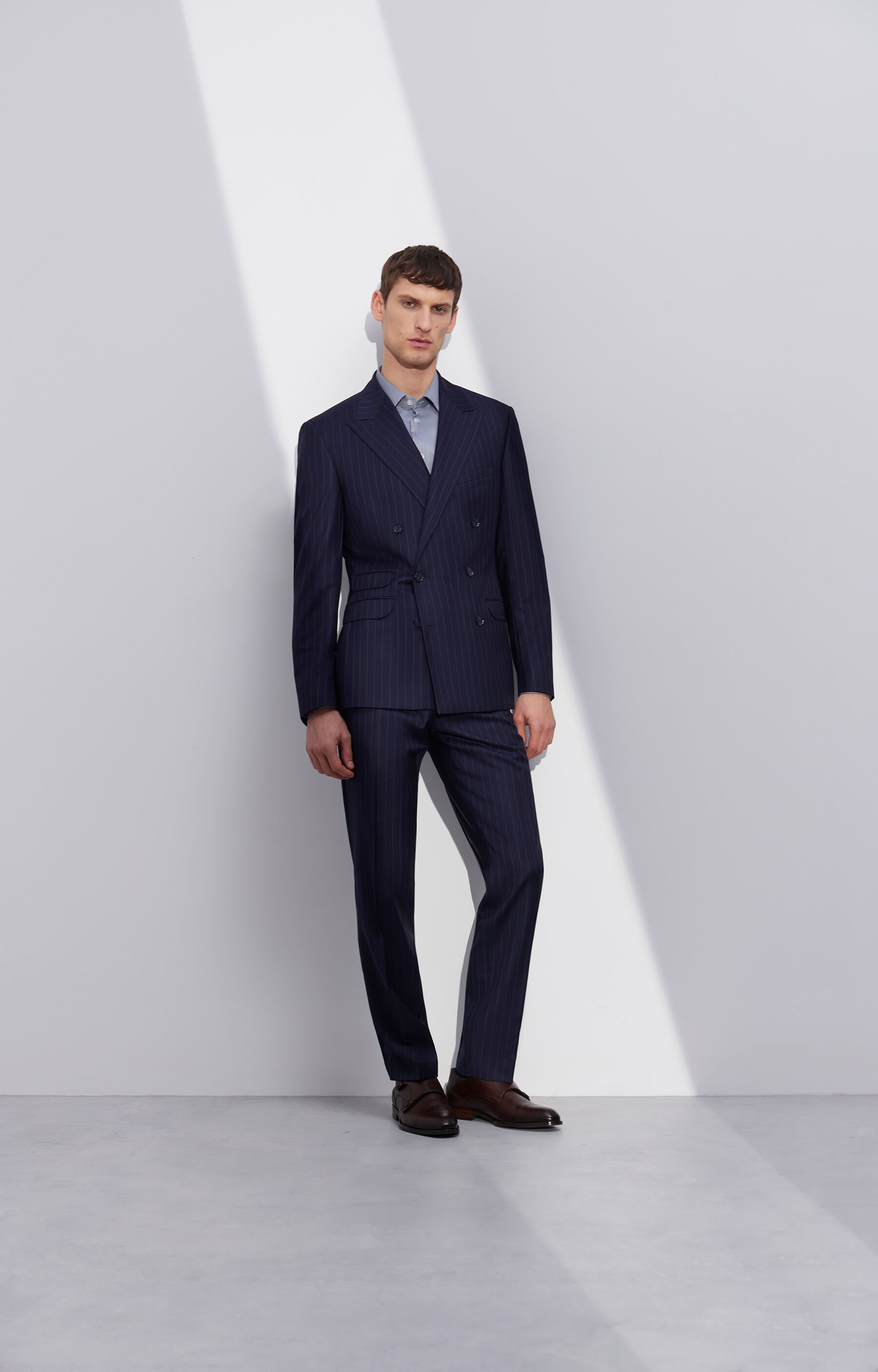 Koszula slim o twillowym splocie - 9