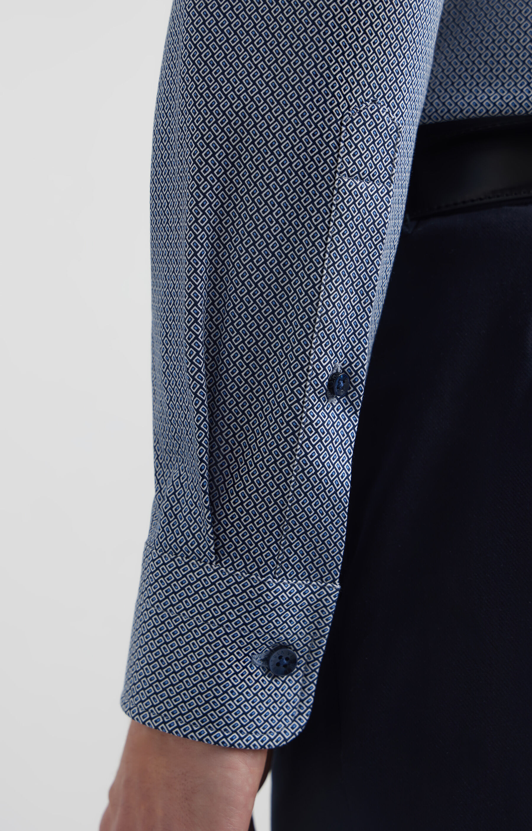 Koszula slim w print - 4