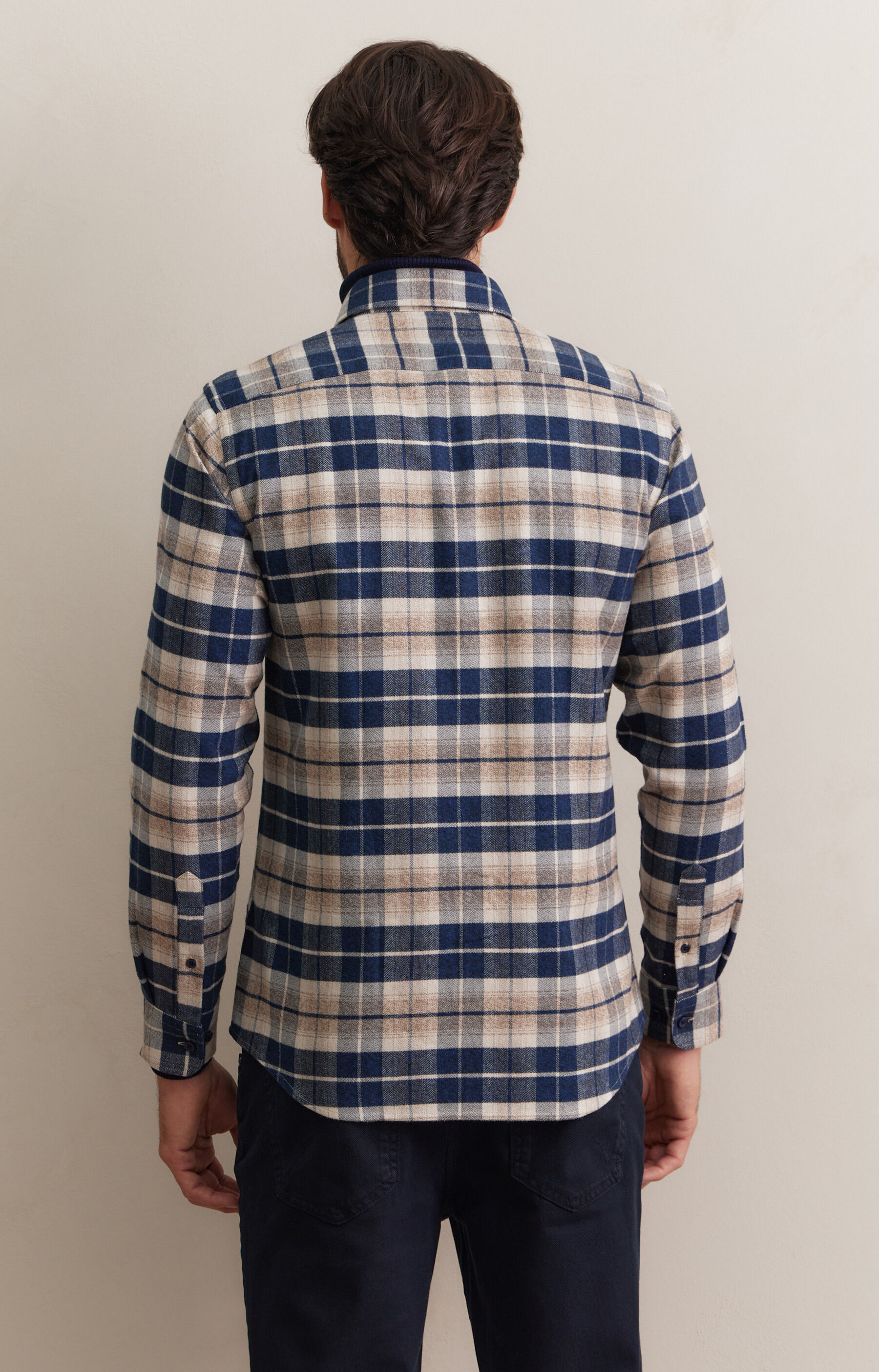 Flanelowa koszula w kratę - 3