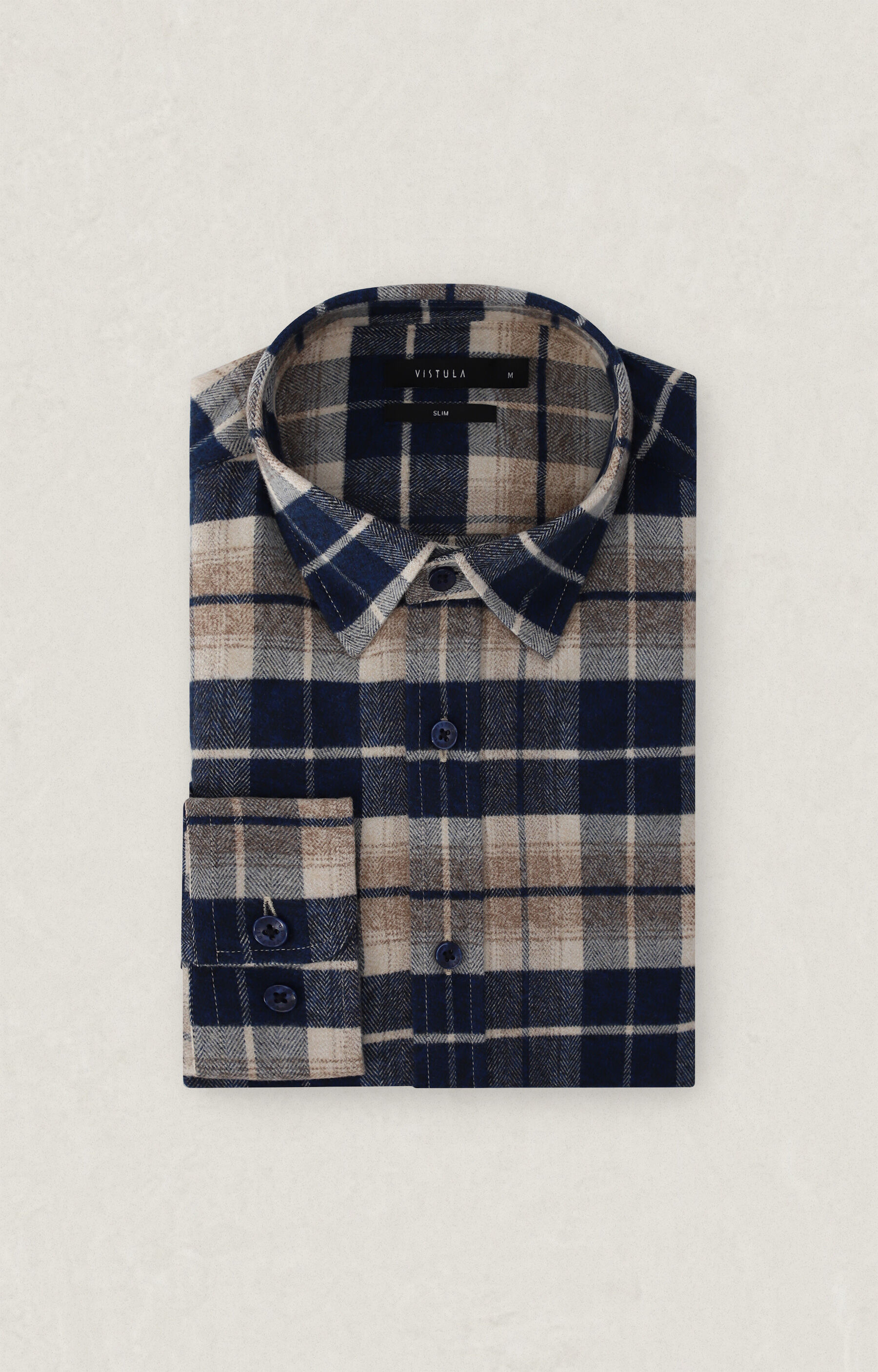 Flanelowa koszula w kratę - 2