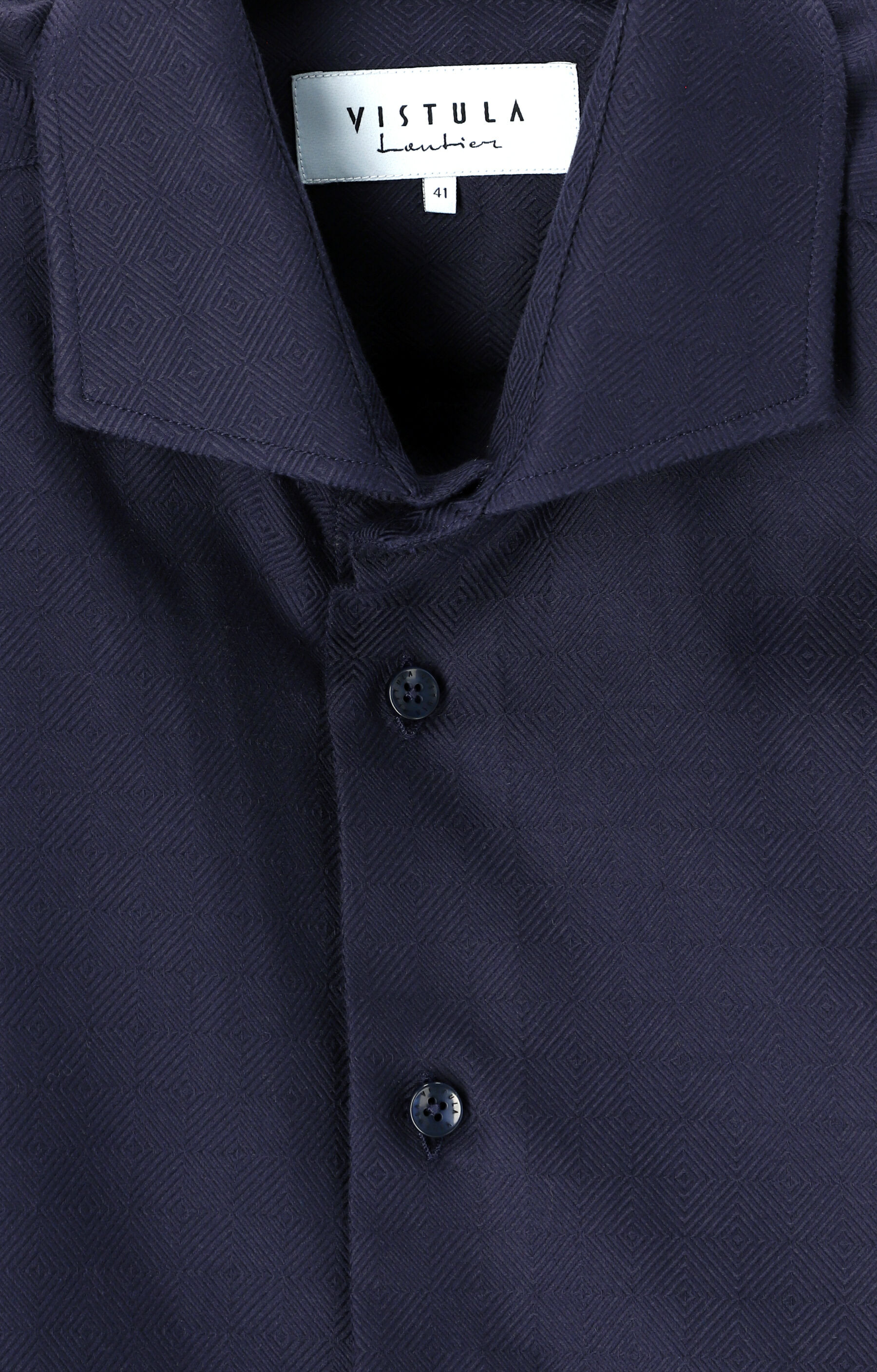 Koszula slim fit w mikrowzór - 6