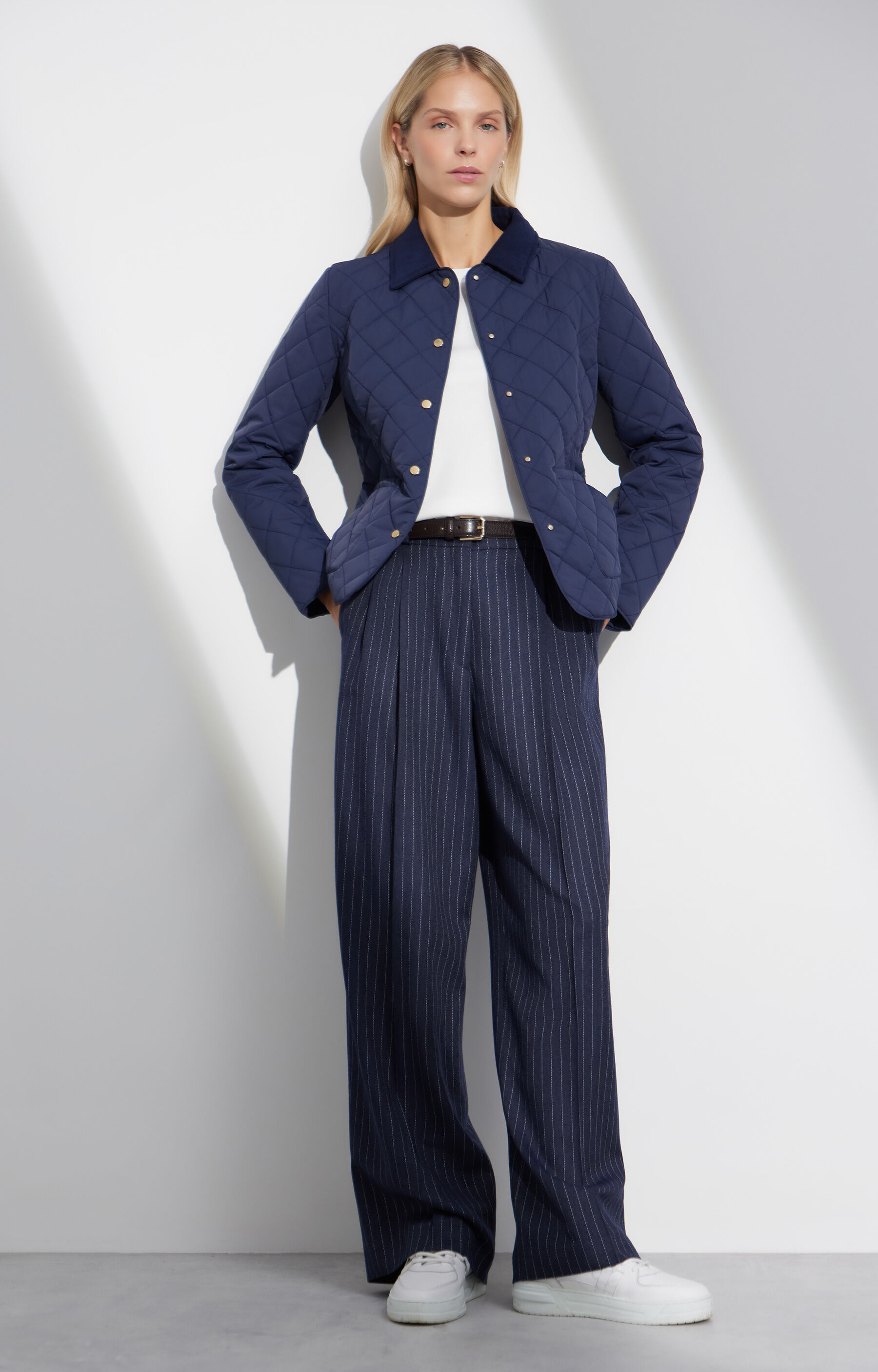 Pikowana kurtka slim - 7