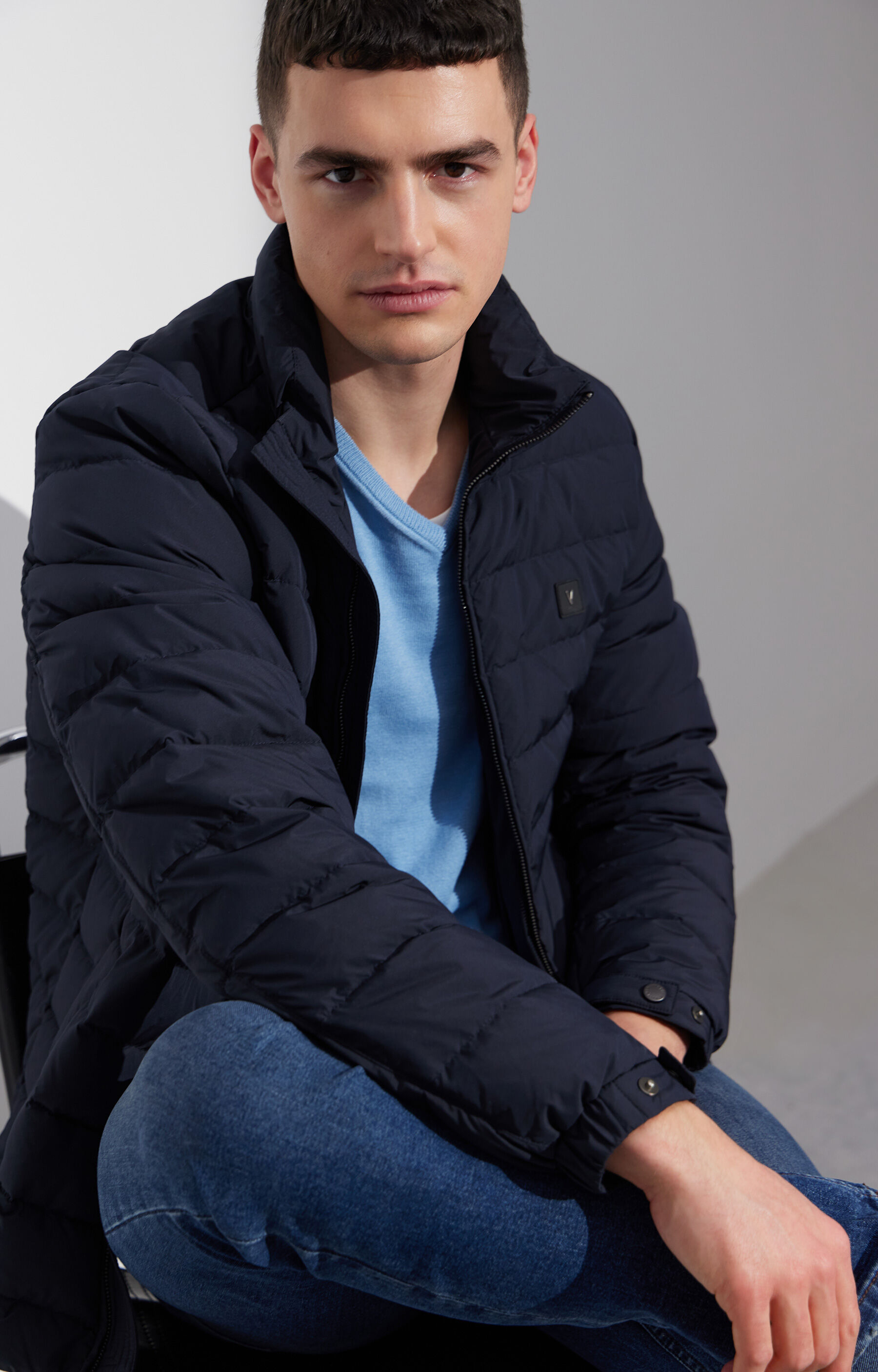 Puchowa kurtka regular - 10