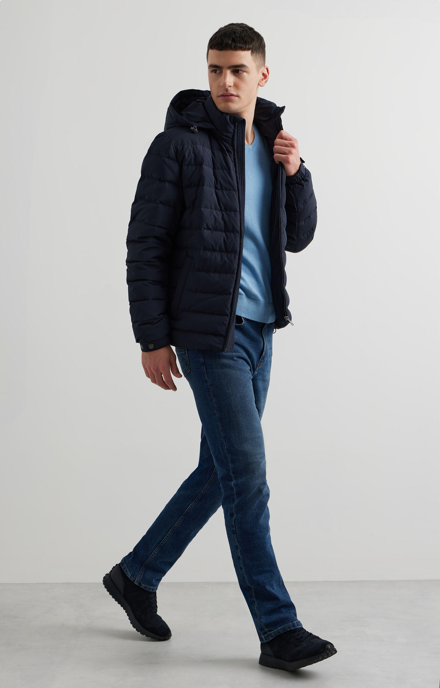 Puchowa kurtka regular - 4