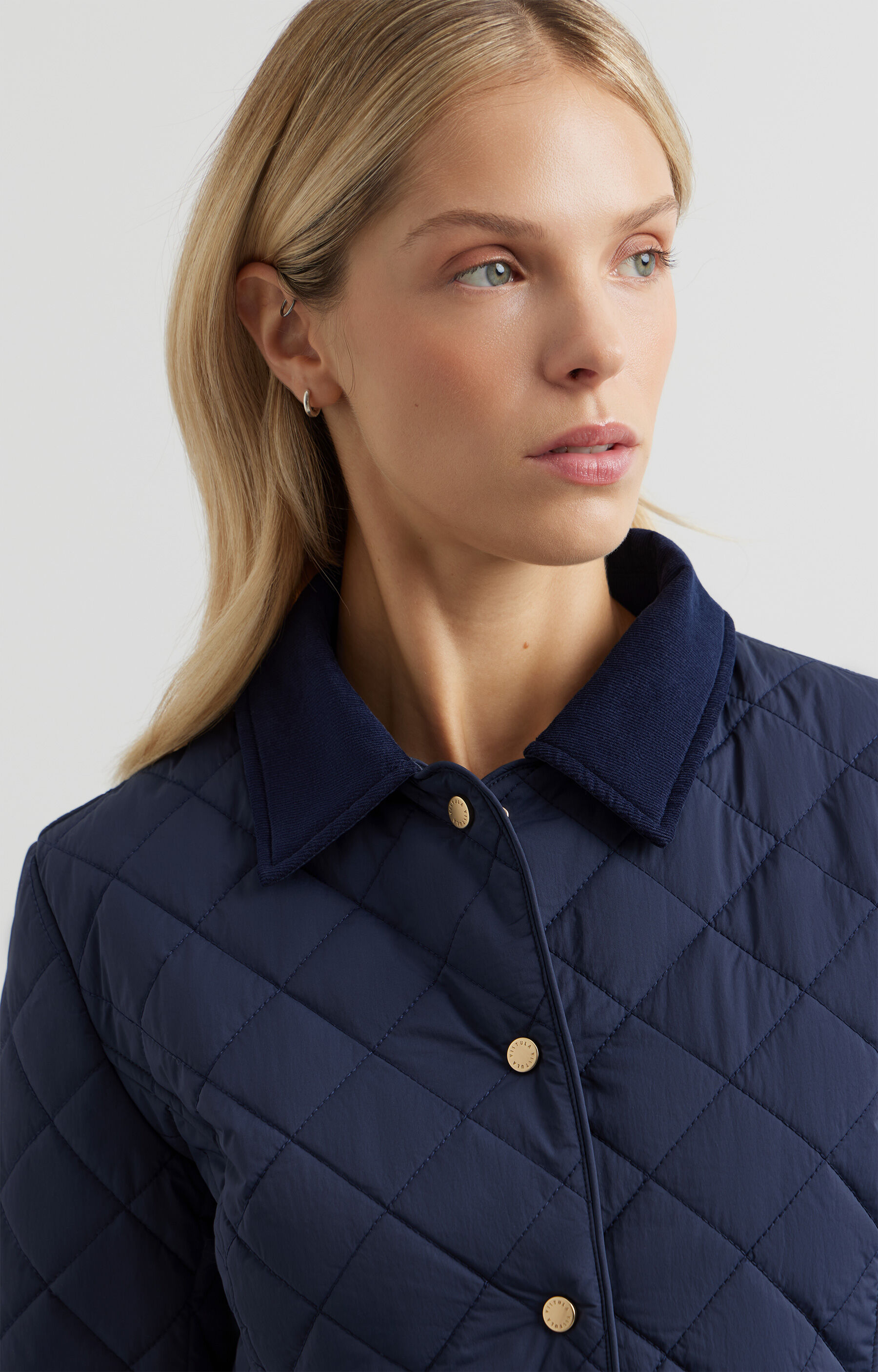 Pikowana kurtka slim - 5