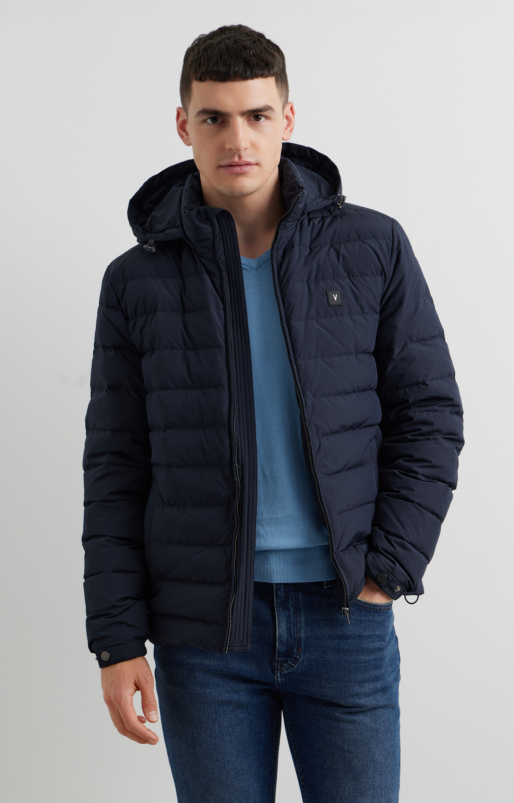 Puchowa kurtka regular - 7