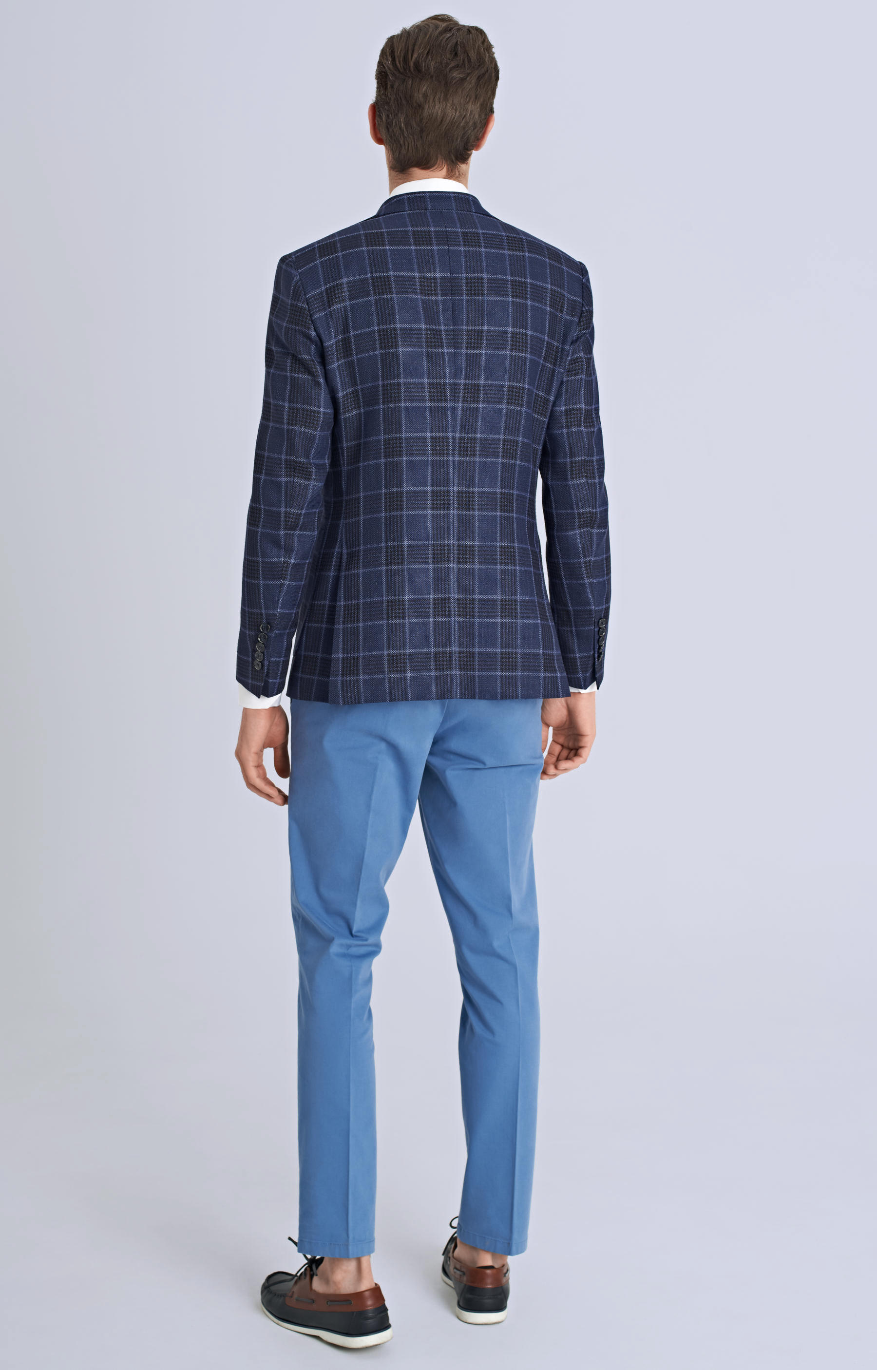 Dopasowana marynarka w kratę - 3