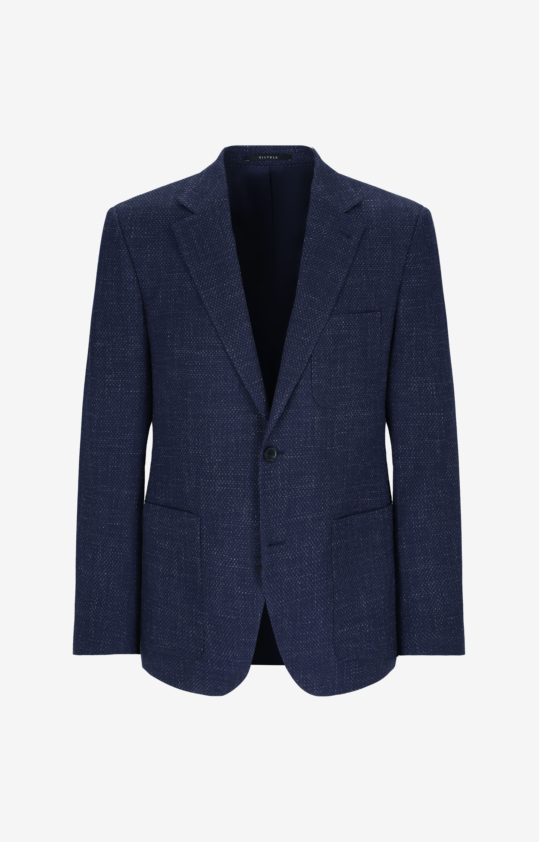 Marynarka super slim w mikrowzór - 2