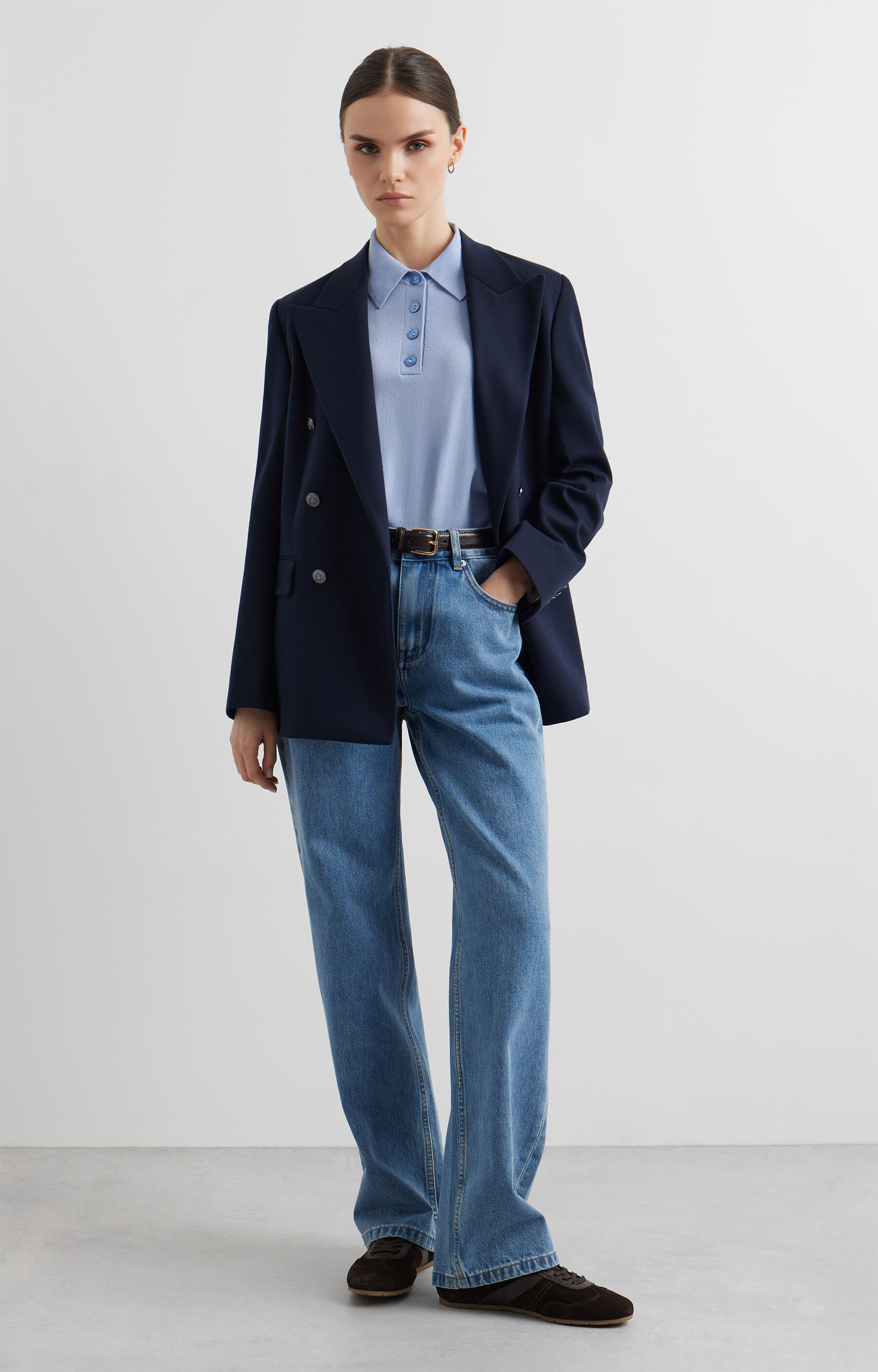 Dwurzędowa marynarka regular - 3