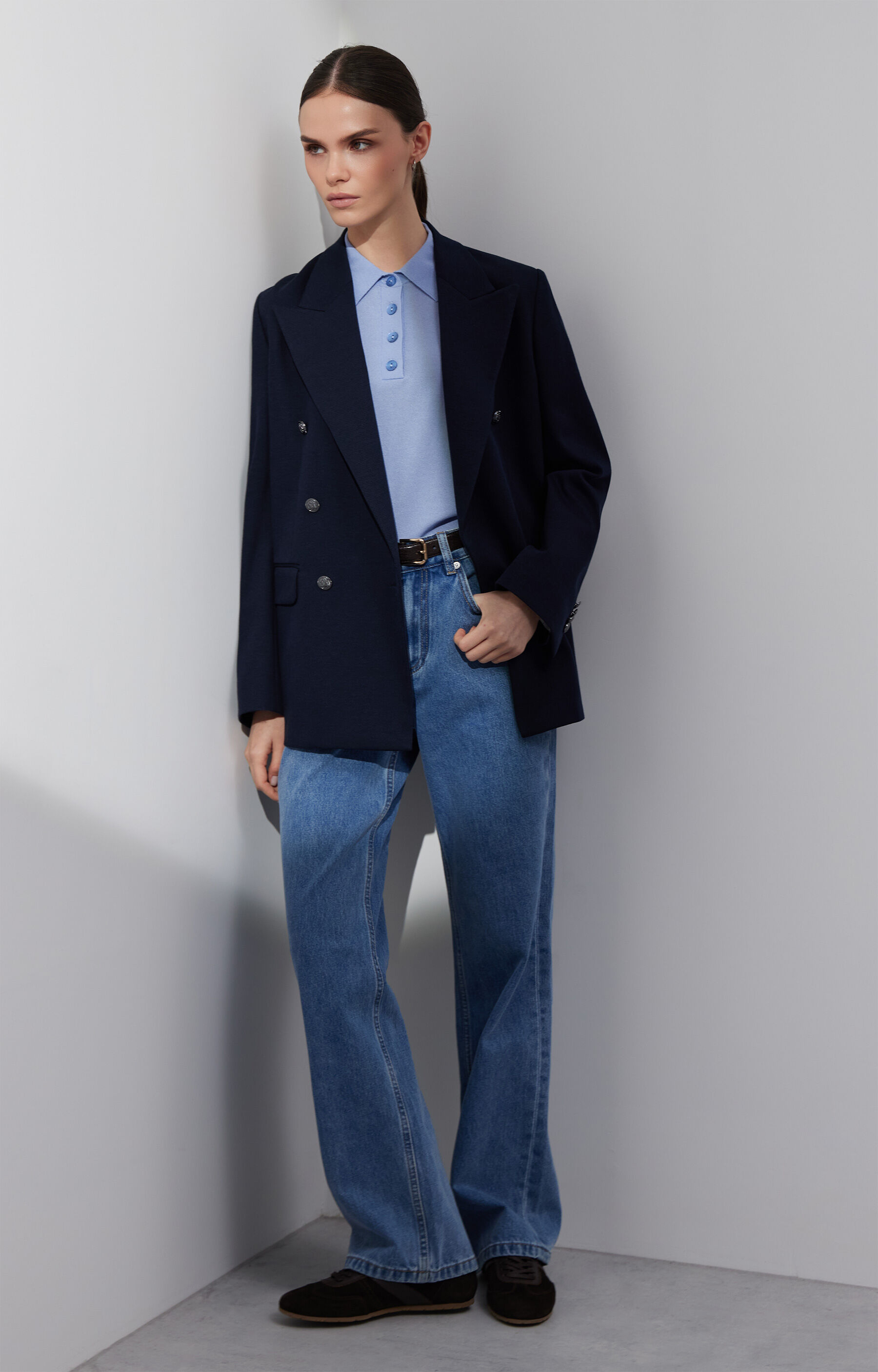 Dwurzędowa marynarka regular - 10