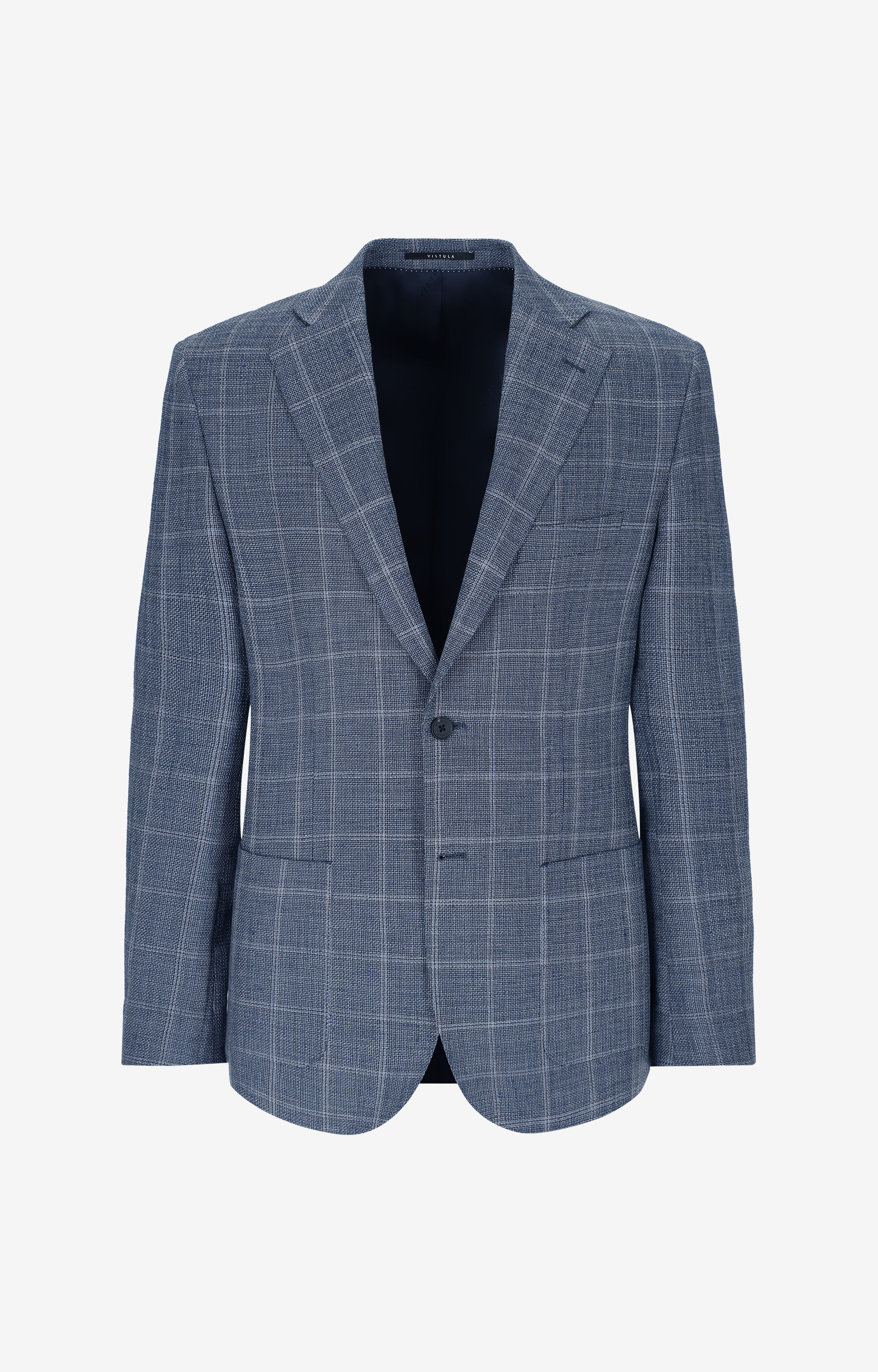 Marynarka slim w kratę - 2