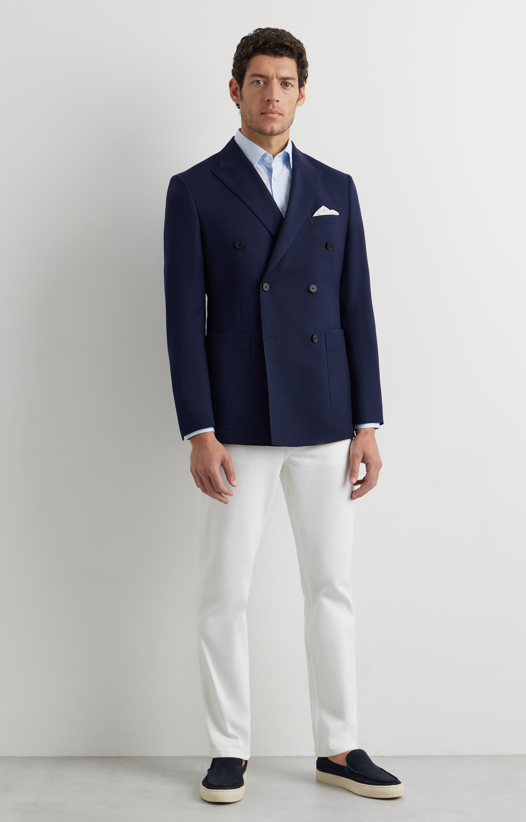 Dwurzędowa marynarka super slim - 2