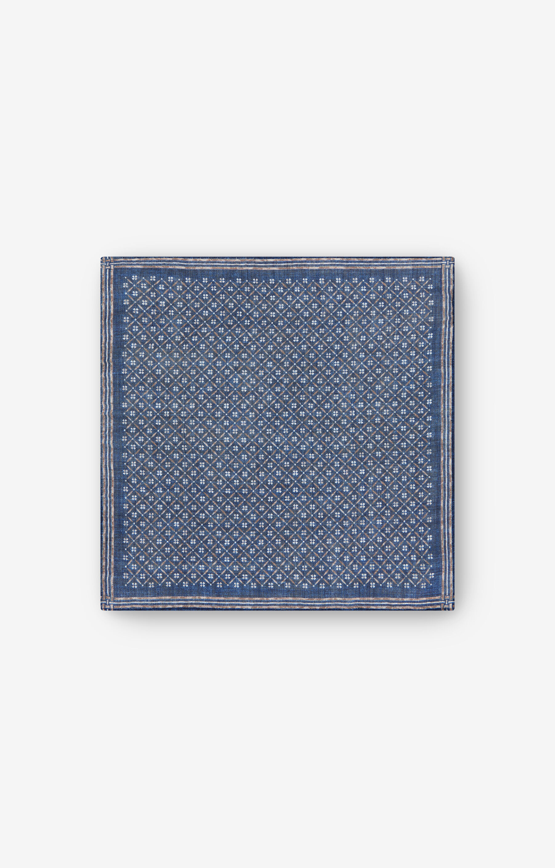 Wełniana poszetka w mikrowzór