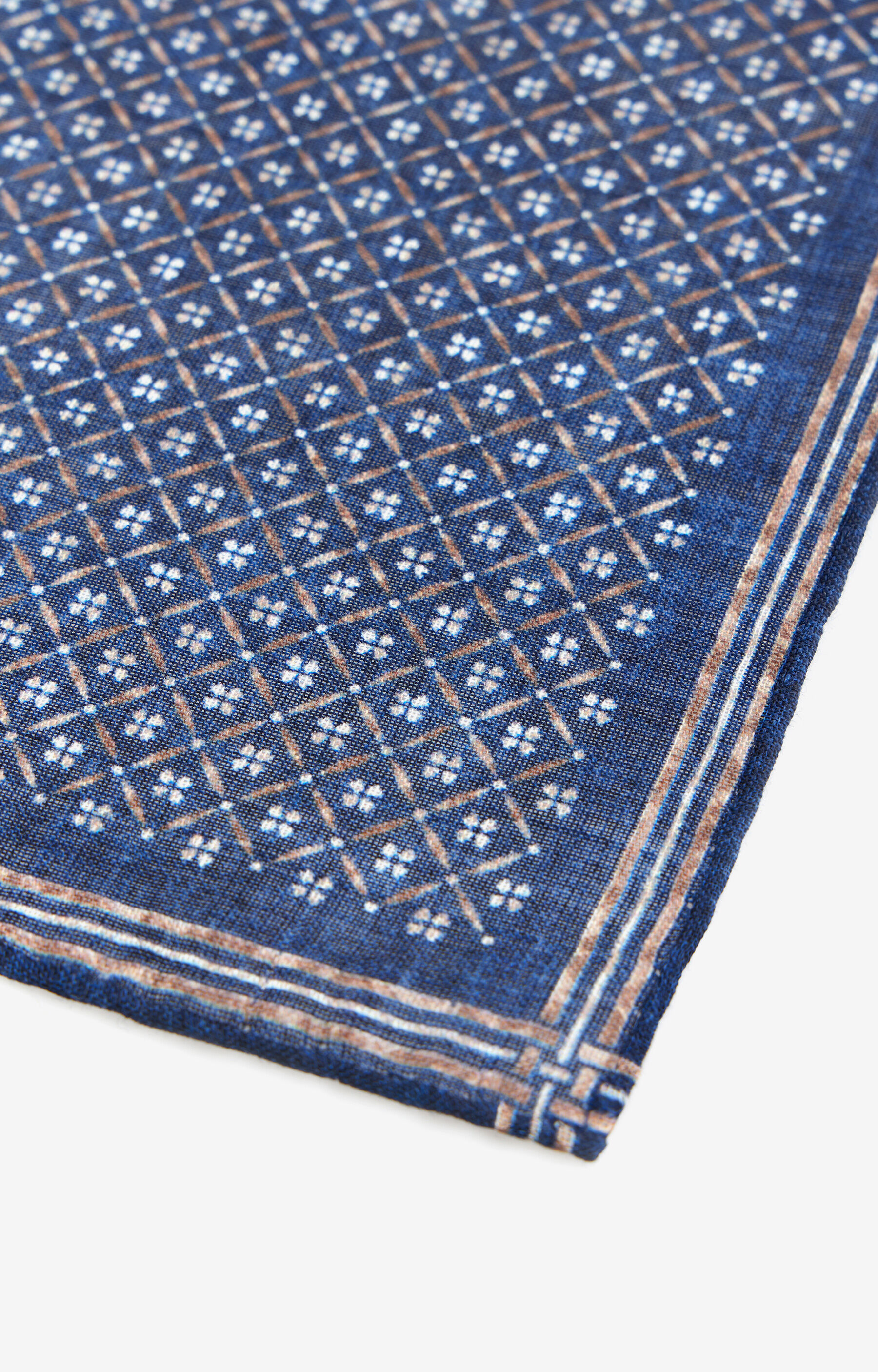 Wełniana poszetka w mikrowzór - 2