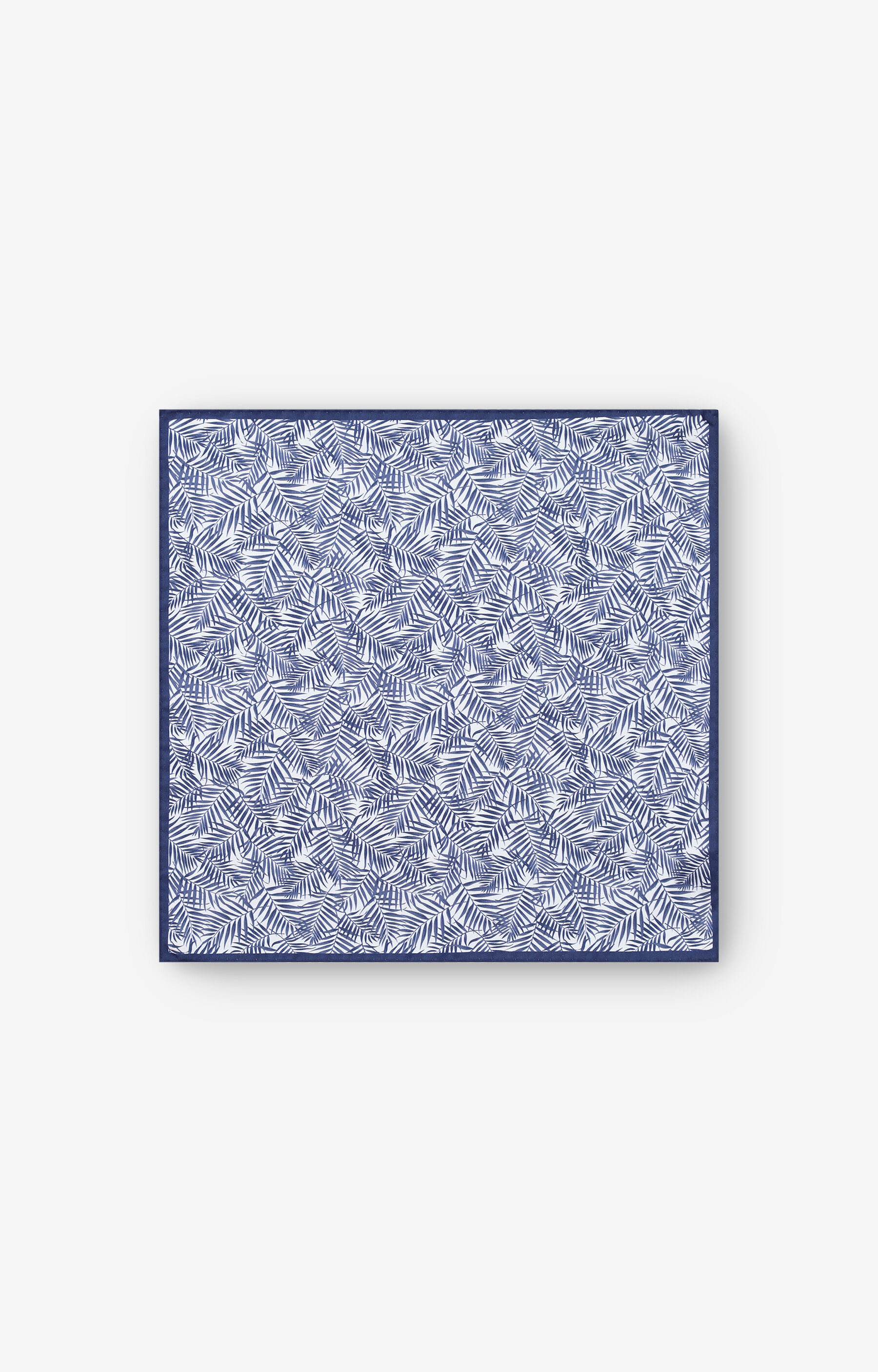 Jedwabna poszetka w kwiatowy wzór