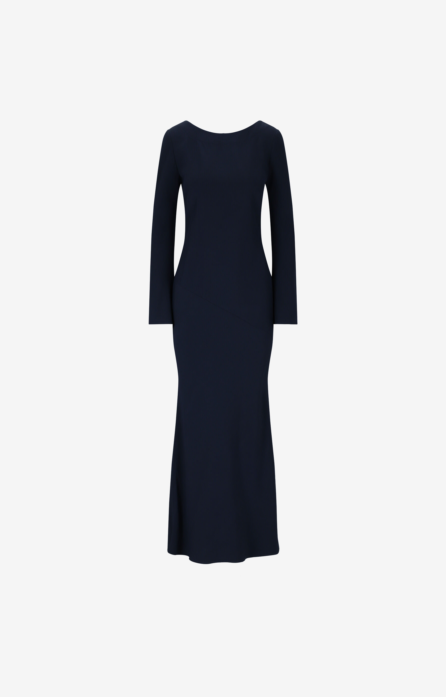 Gładka sukienka maxi - 2