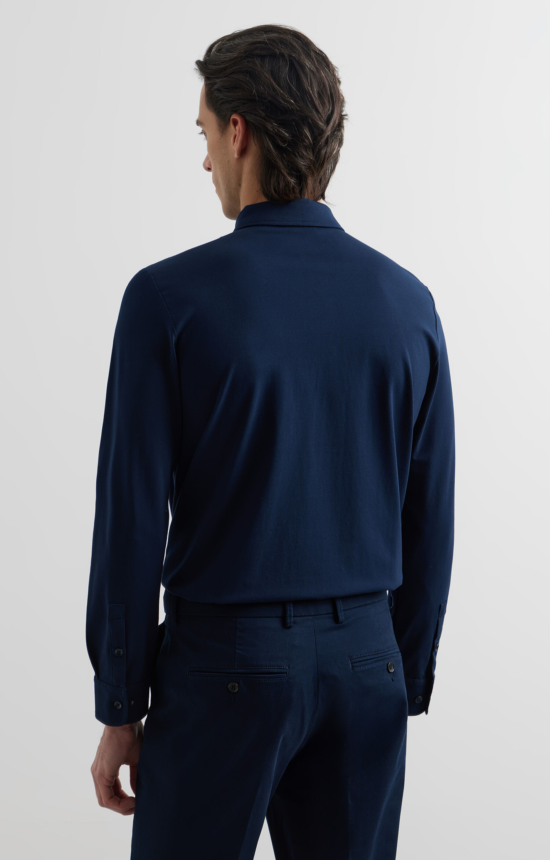 Polo regular z logo - 3