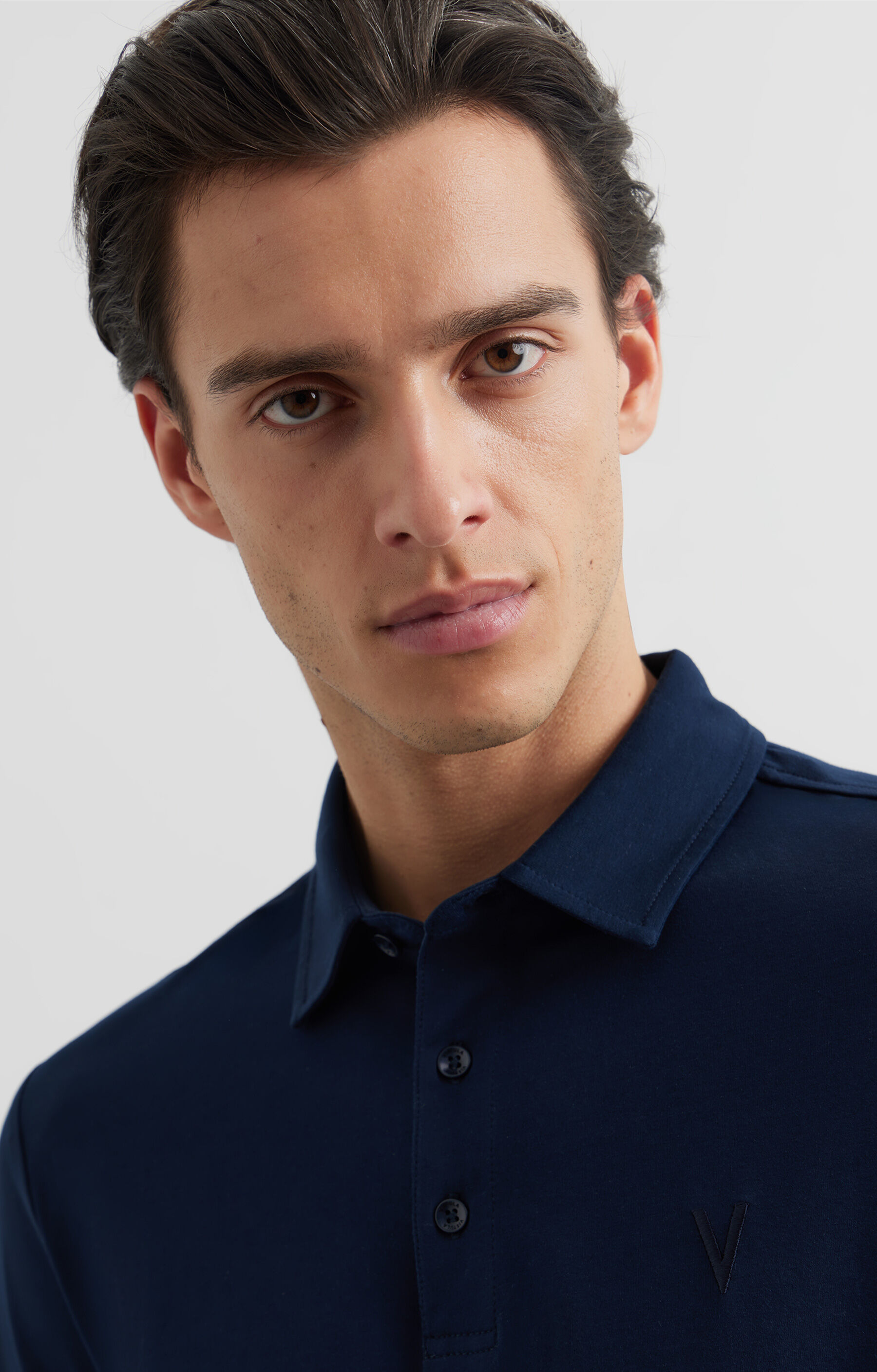 Polo regular z logo - 6