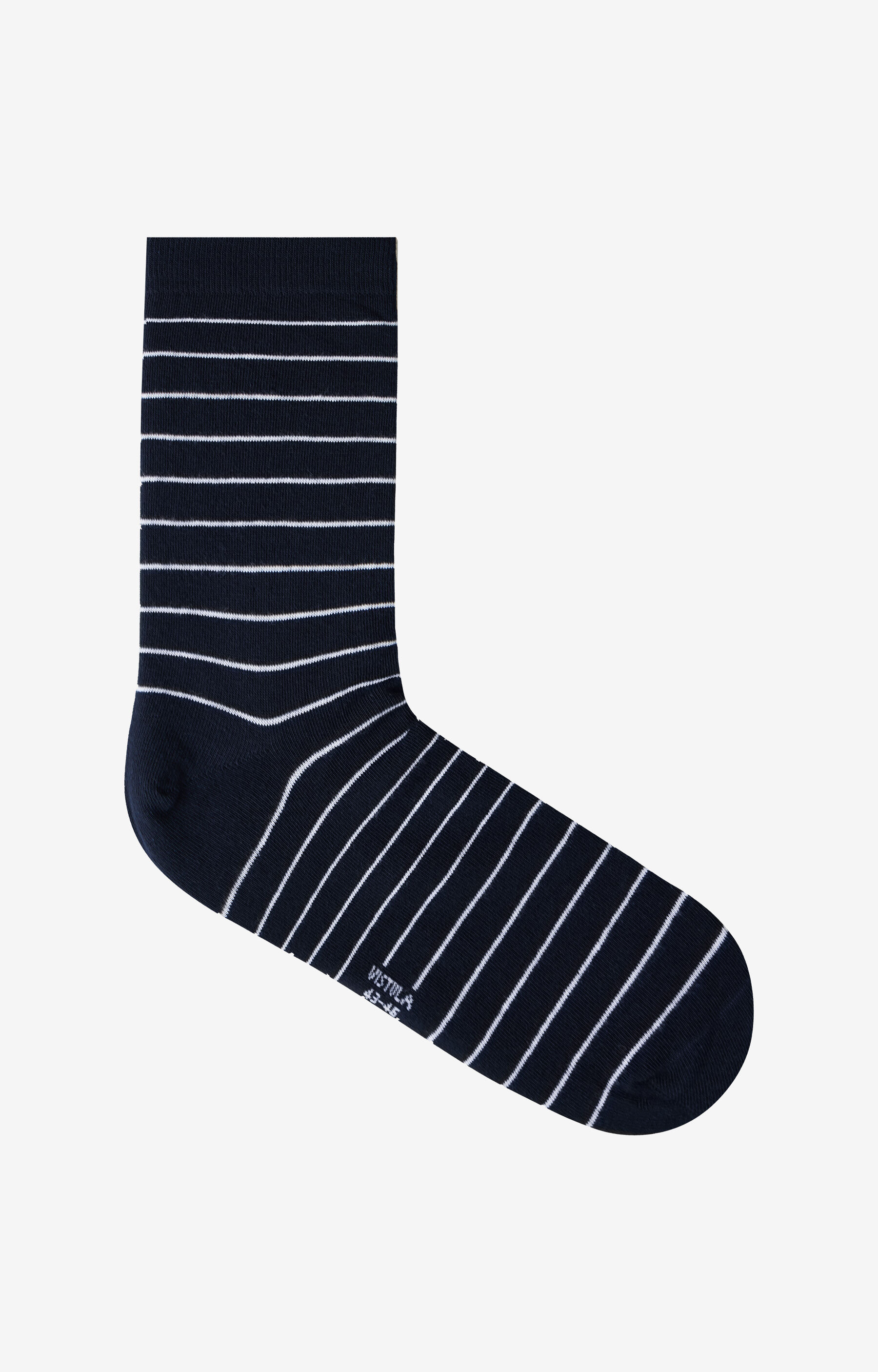 Długie skarpety w paski