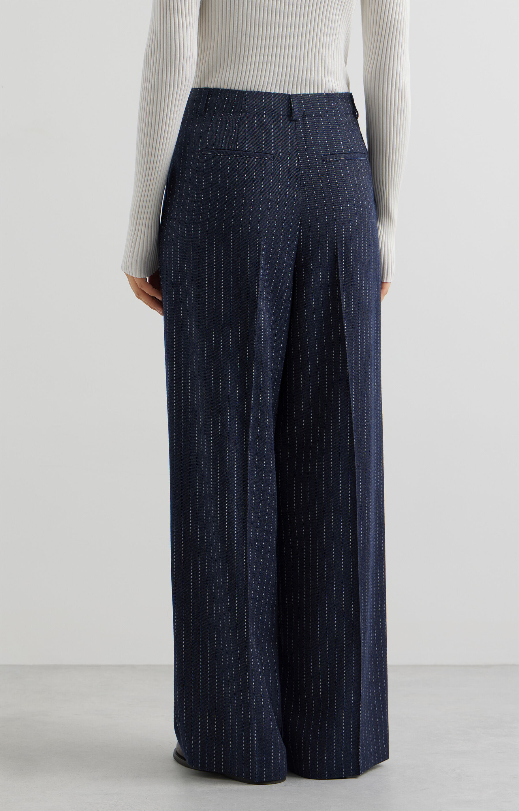 Spodnie wide leg do garnituru - Mix&Match - 4