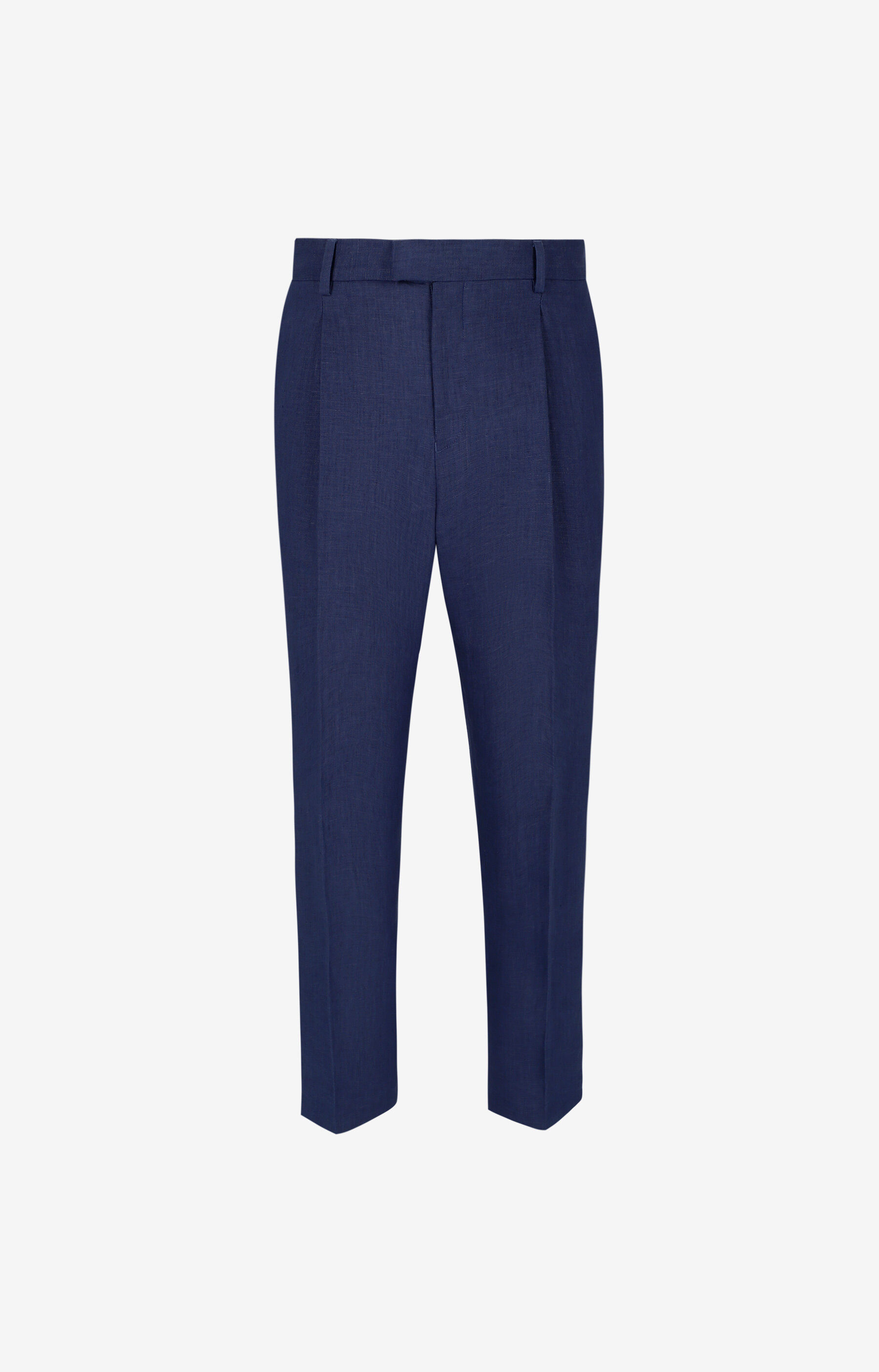 Lniane spodnie super slim do garnituru - Mix&Match - 2