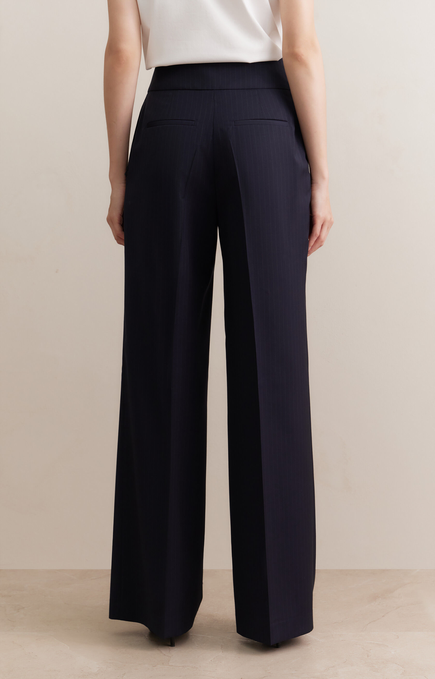 Spodnie wide leg do garnituru - Mix&Match - 3
