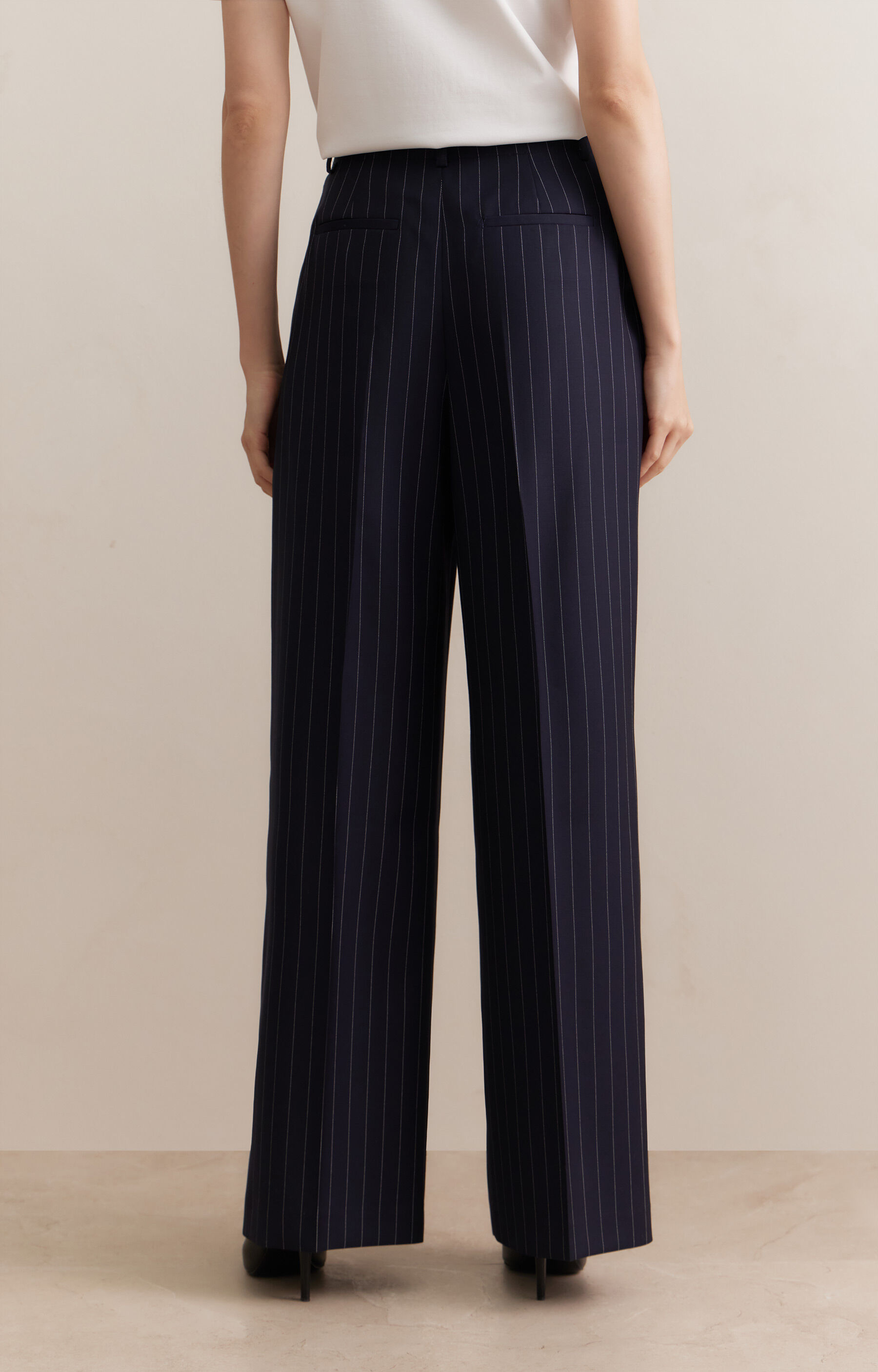 Spodnie wide leg do garnituru - Mix&Match - 3