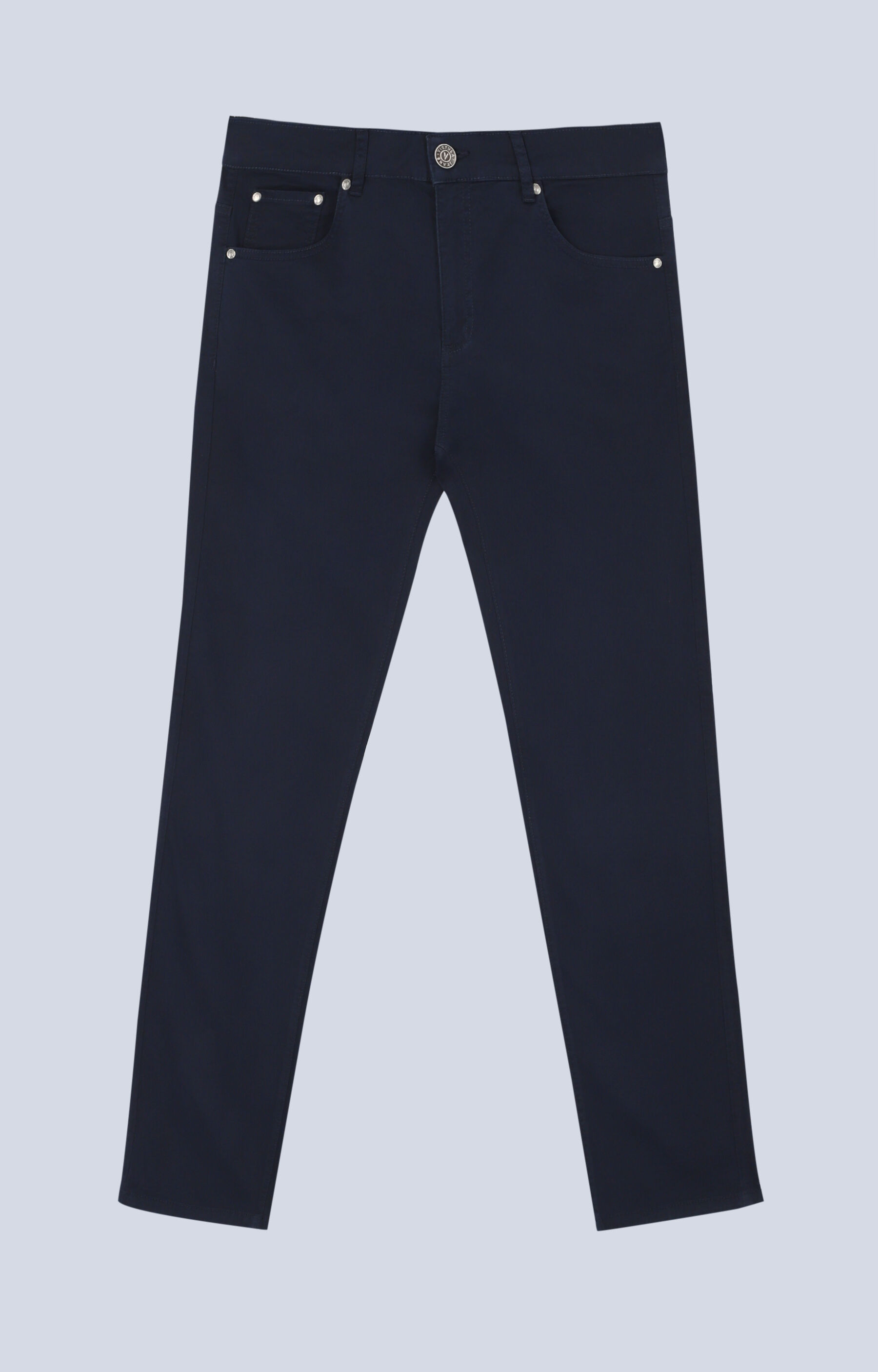 Bawełniane spodnie 5-pockets - 4